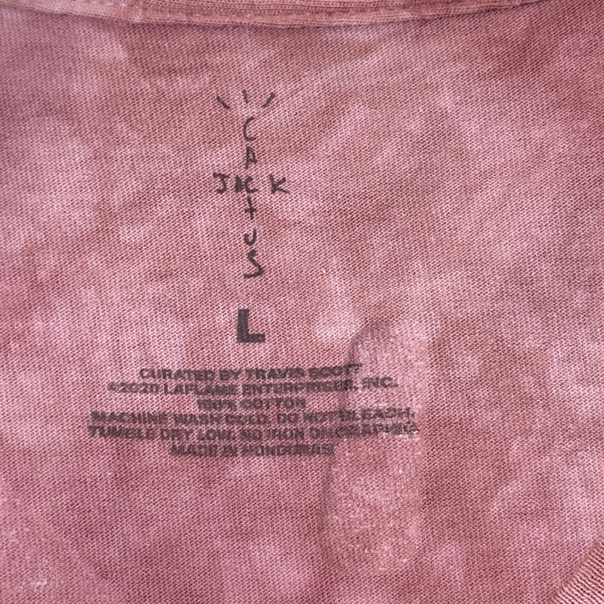 Travis Scott x McDonalds-Jack SmileTシャツ／タイダイTシャツ／半袖カットソー