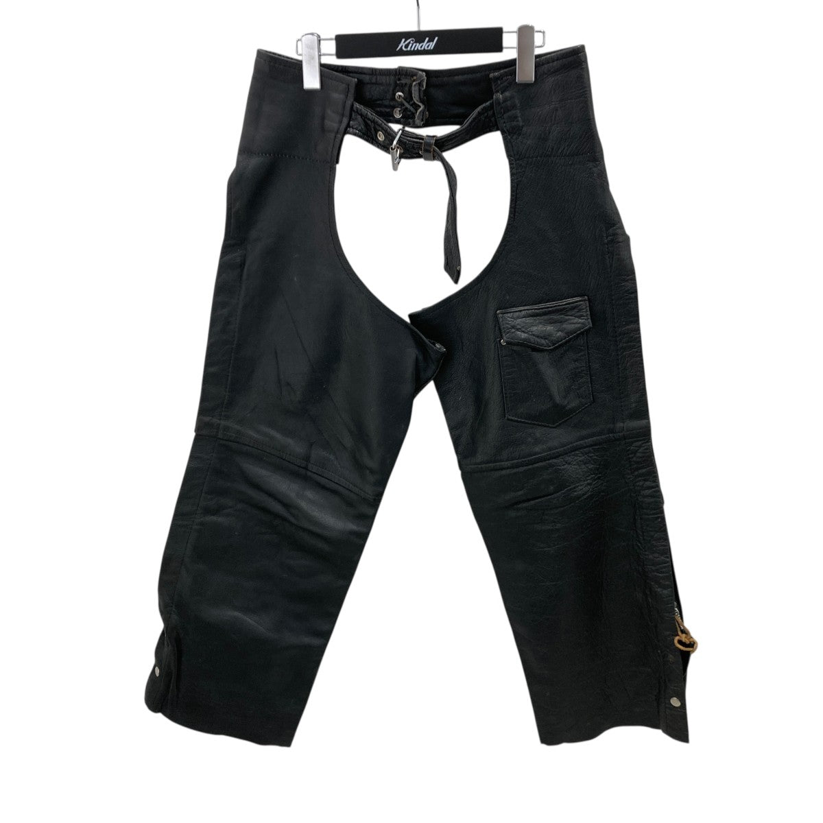 USA BIKERS LEATHER レザーパンツ 古着・中古-1枚目のアイテム画像