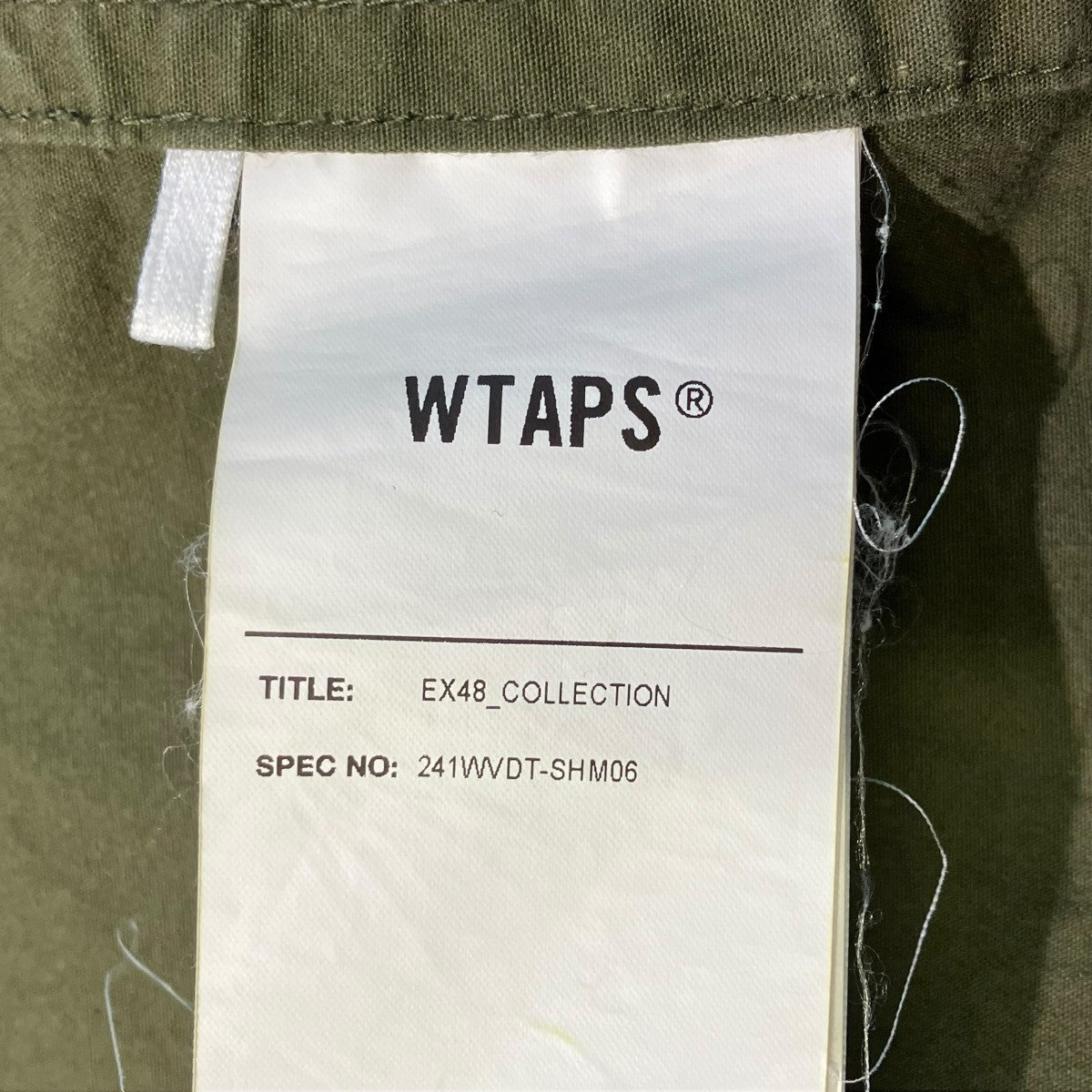 Smock ／ SS ／ Cotton． WeatherTシャツ241WVDT-SHM06