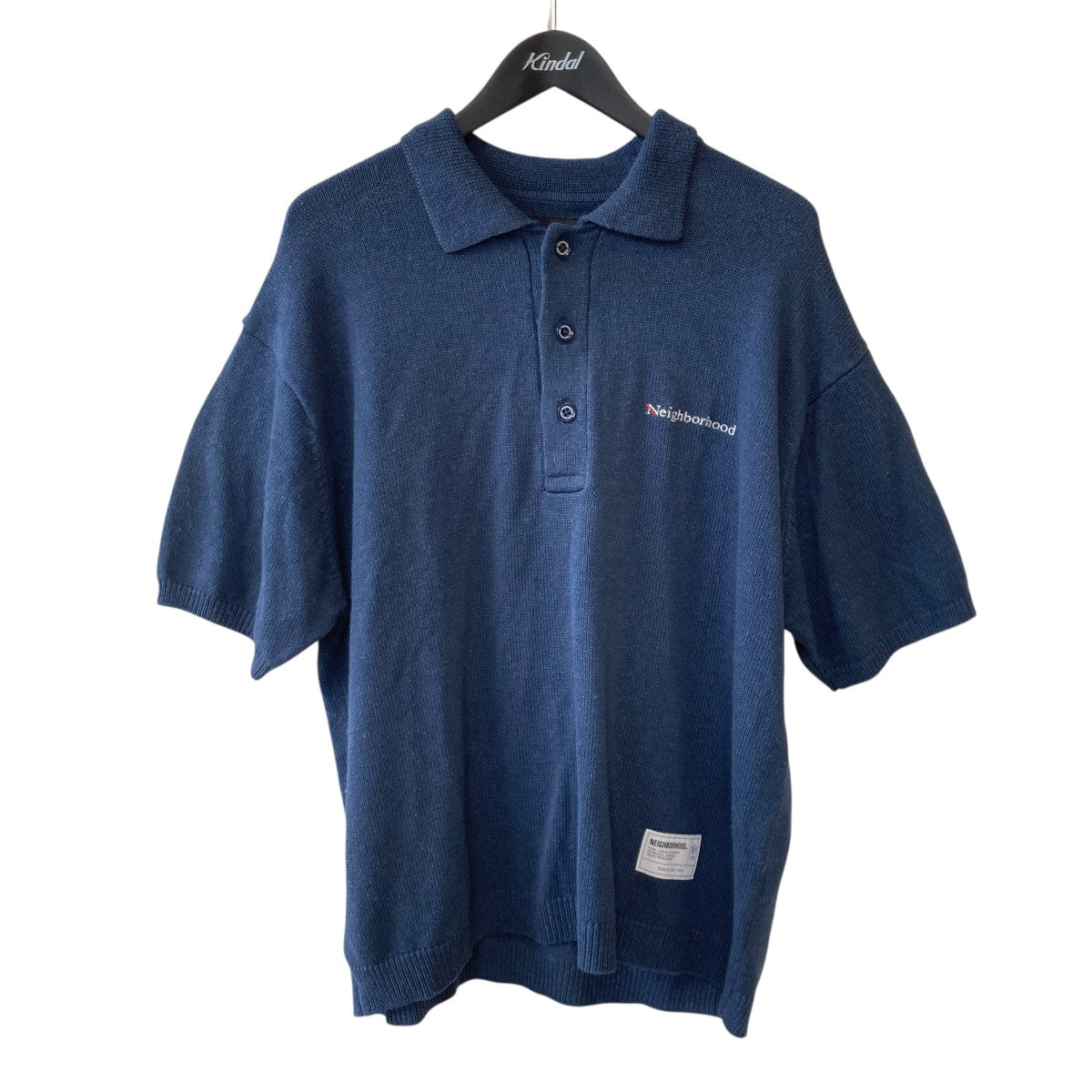KNIT POLO SS半袖ニットポロシャツ26113NH-KNM01