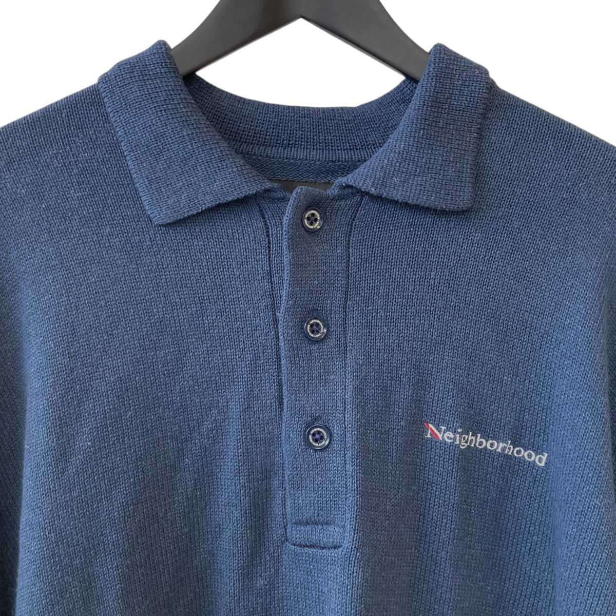 KNIT POLO SS半袖ニットポロシャツ26113NH-KNM01