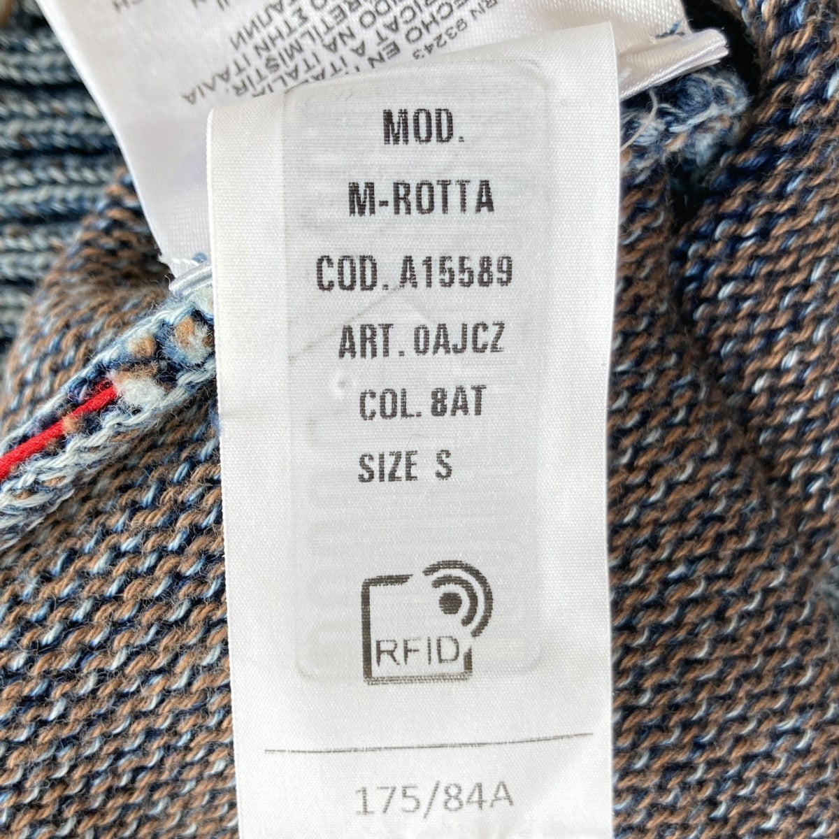M-RottaコットンニットセーターA15589