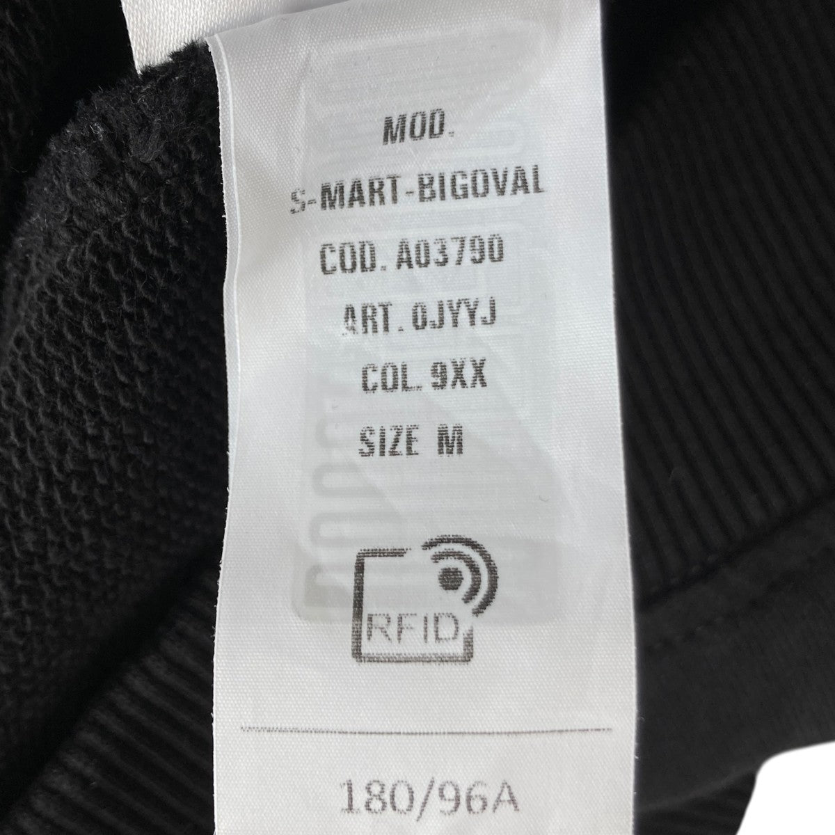 S-MART-BIGOVALスウェットトレーナーA03790