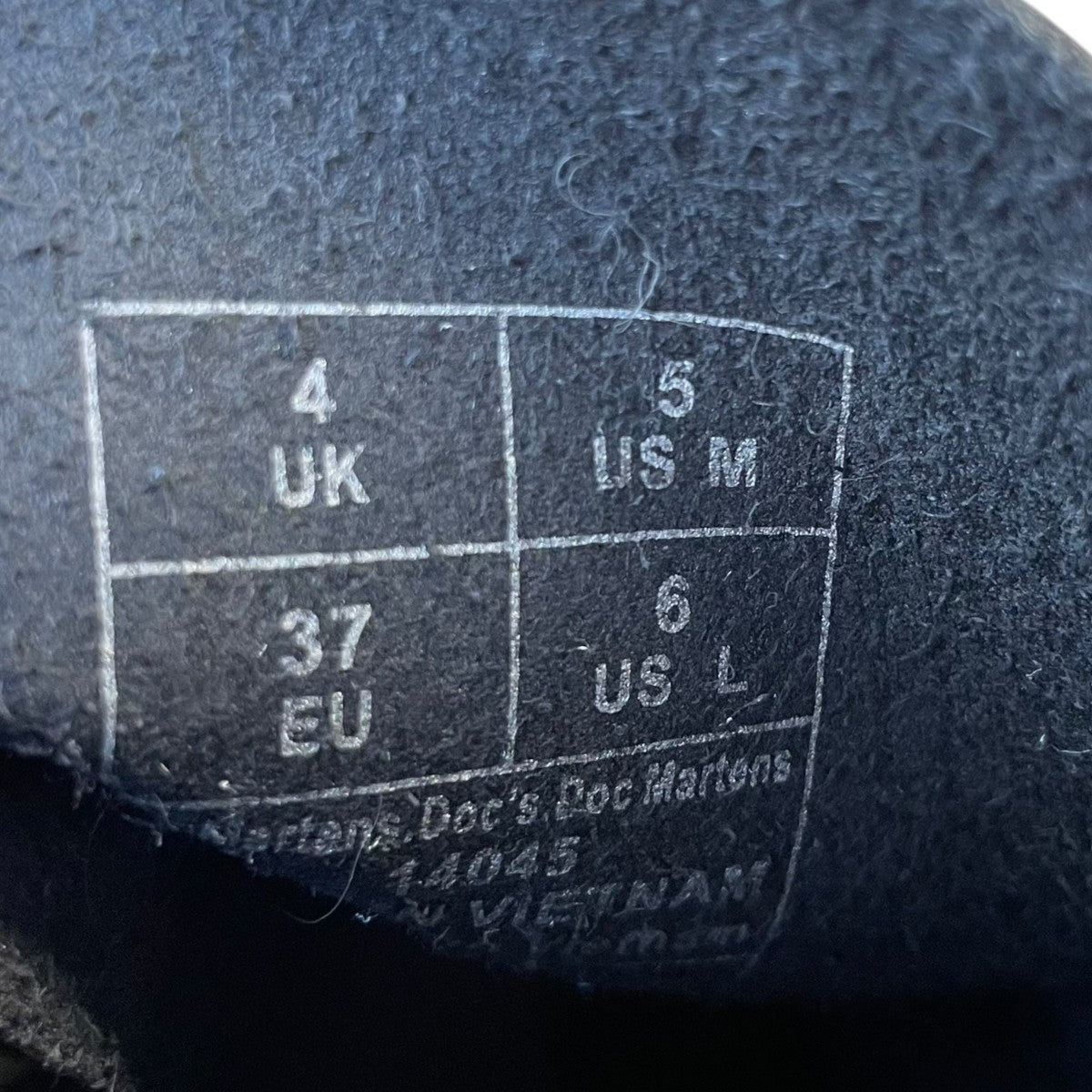 Dr．Martens 8ホールブーツ14045 古着・中古-6枚目のアイテム画像
