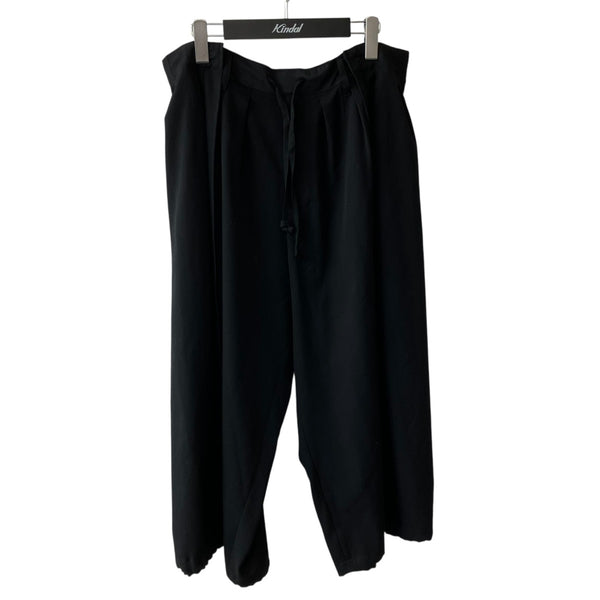美品 ヨウジヤマモト プールオム18AW スーパーサルエル ワイドスラックス Yohji Yamamoto pour homme(ヨウジヤマモトプールオム) パンツHX-P15