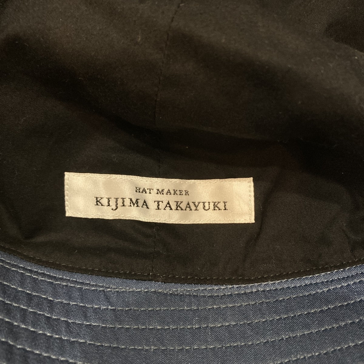 CUPRO POLY SATIN SAILOR HATバケットハット251003
