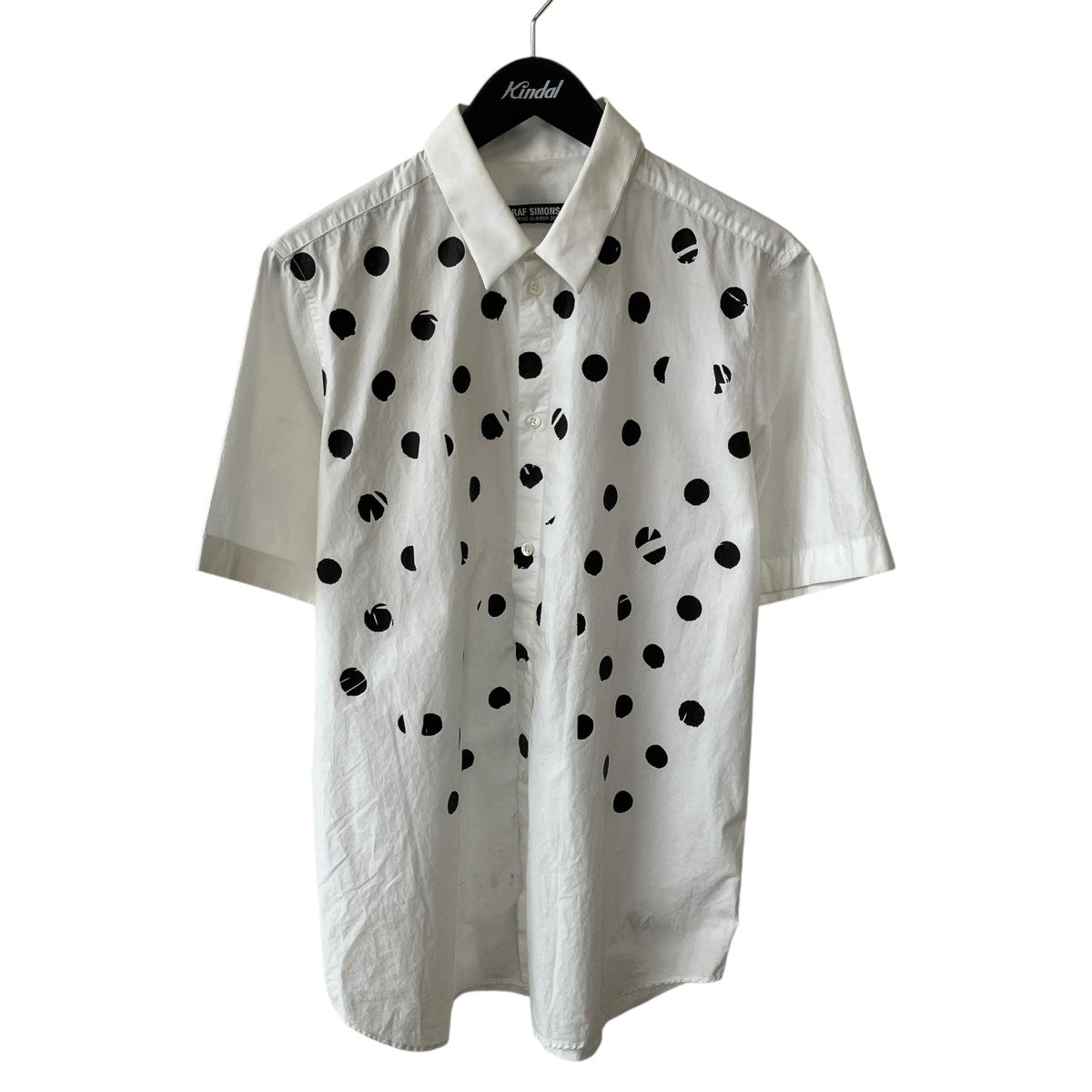 23SSShort sleeved shirt with polkadot pr半袖シャツ231-M281