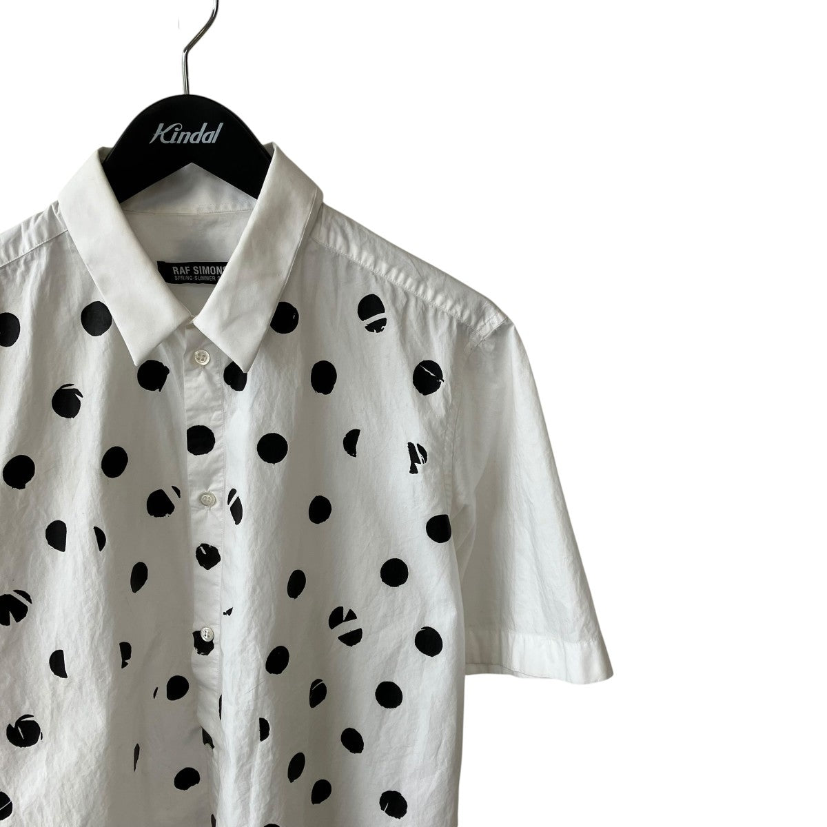 23SSShort sleeved shirt with polkadot pr半袖シャツ231-M281