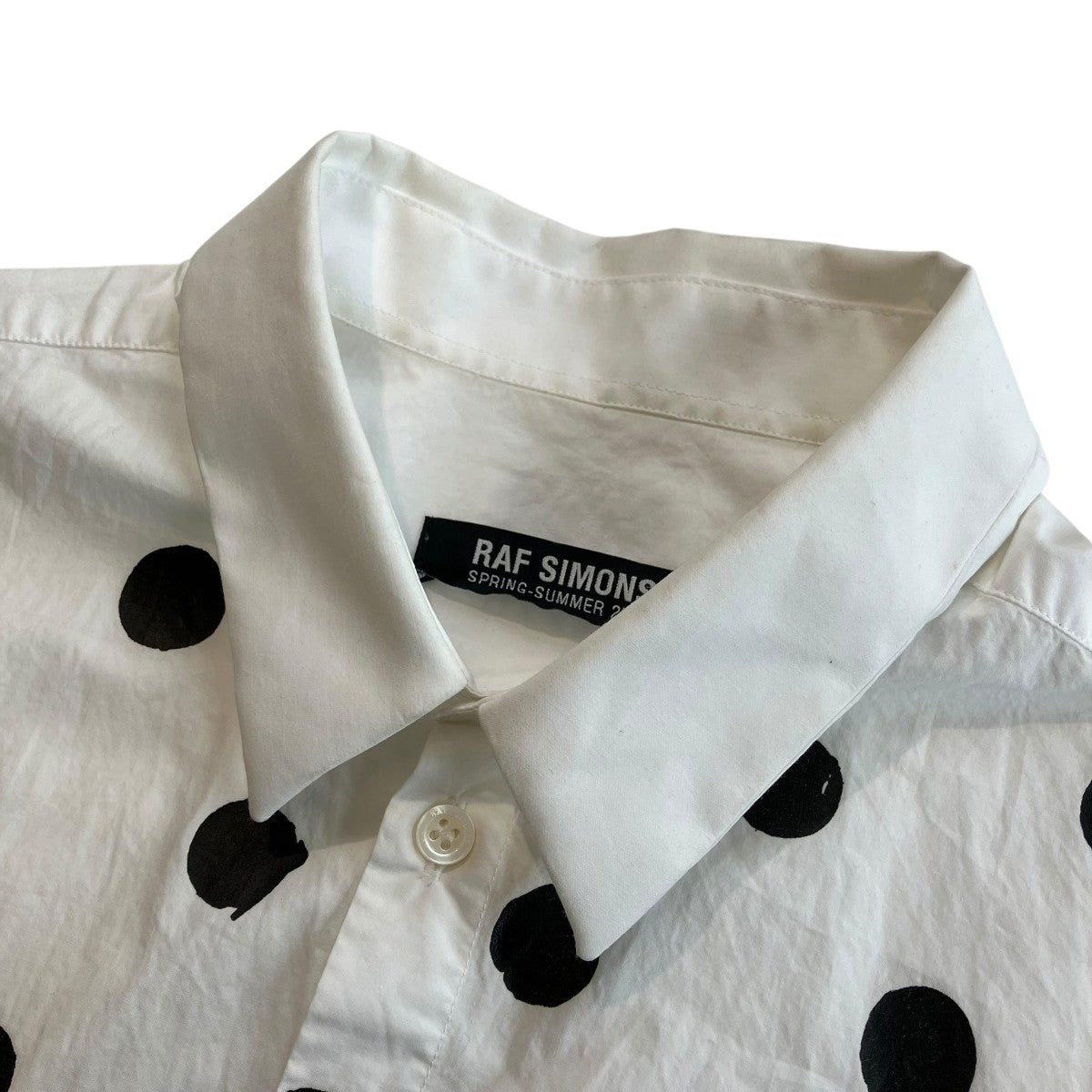 23SSShort sleeved shirt with polkadot pr半袖シャツ231-M281