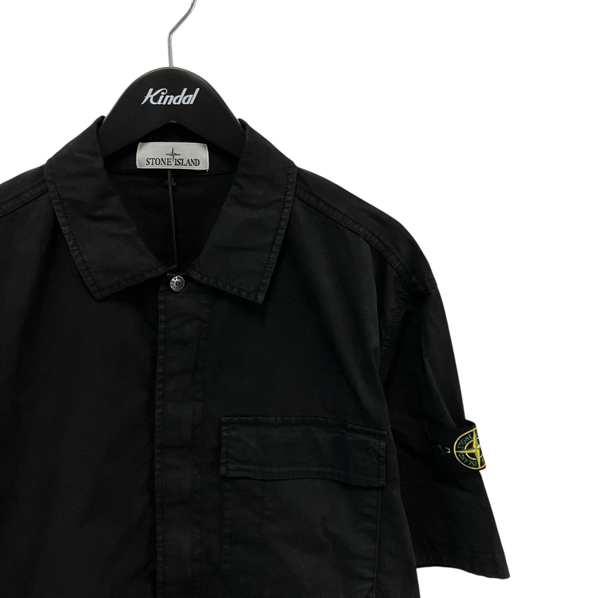 26SSSTRETCH ORGANIC COTTON TWILL半袖シャツL1S151100025