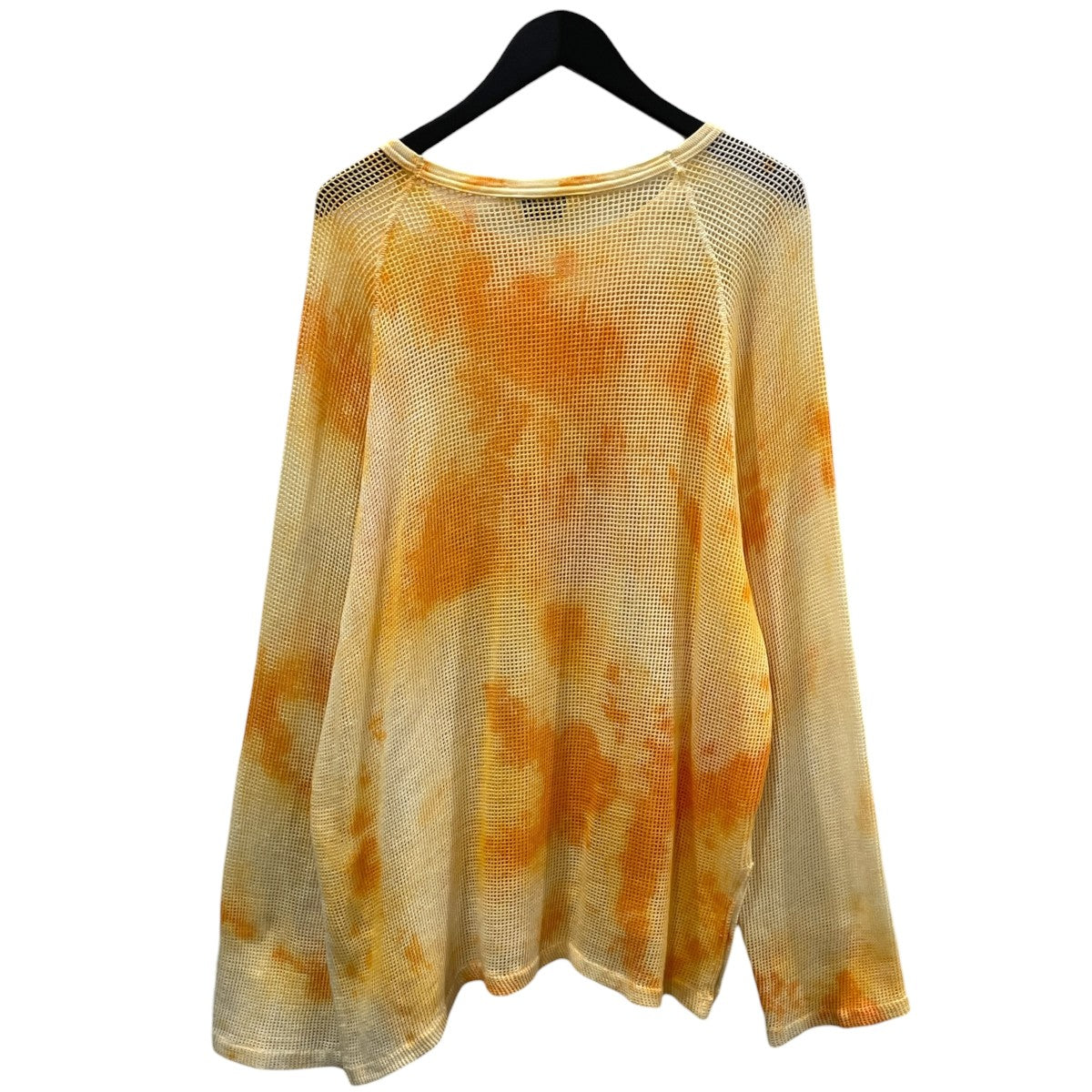 23SS 染め加工メッシュカットソー DYED MESH LS T-SHIRT ダイド メッシュ ロングスリーブ ティーシャツ ANC-CT19