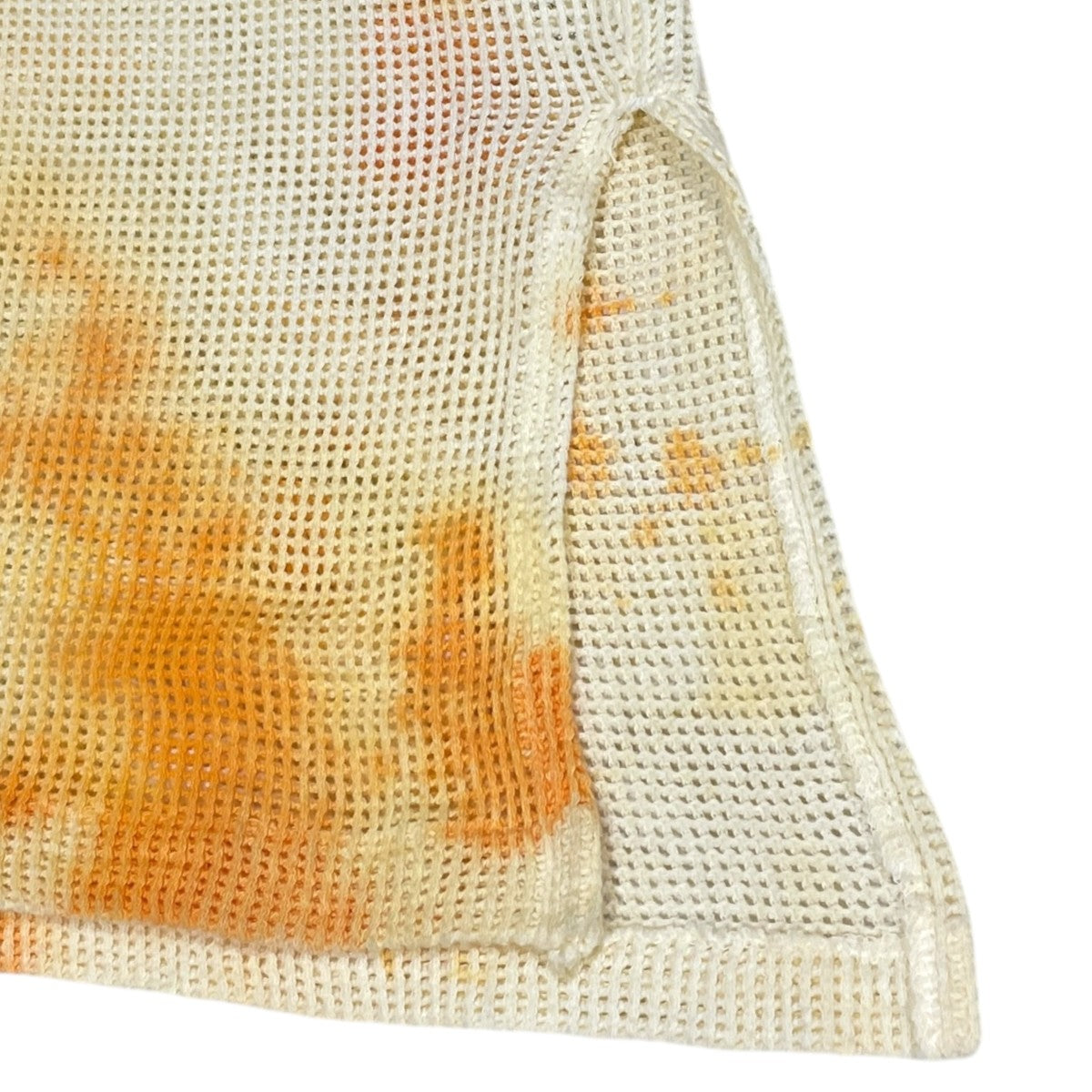 23SS 染め加工メッシュカットソー DYED MESH LS T-SHIRT ダイド メッシュ ロングスリーブ ティーシャツ ANC-CT19
