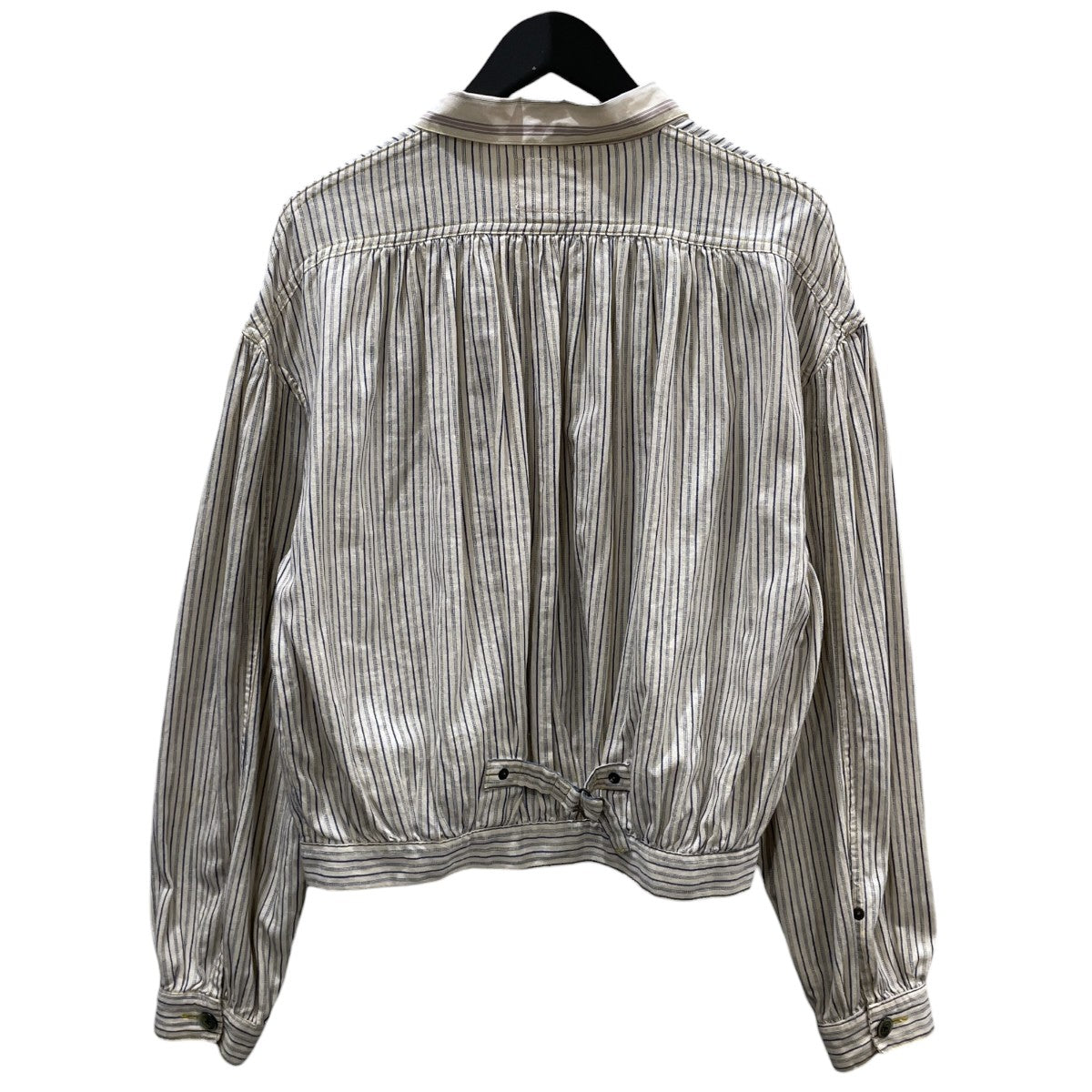 22SS ストライプ柄ジャケット Twill Stripe Gypsy Blouse 1ST JKT ツイルストライプ ジプシーブラウス 1ST JKT EK-1182