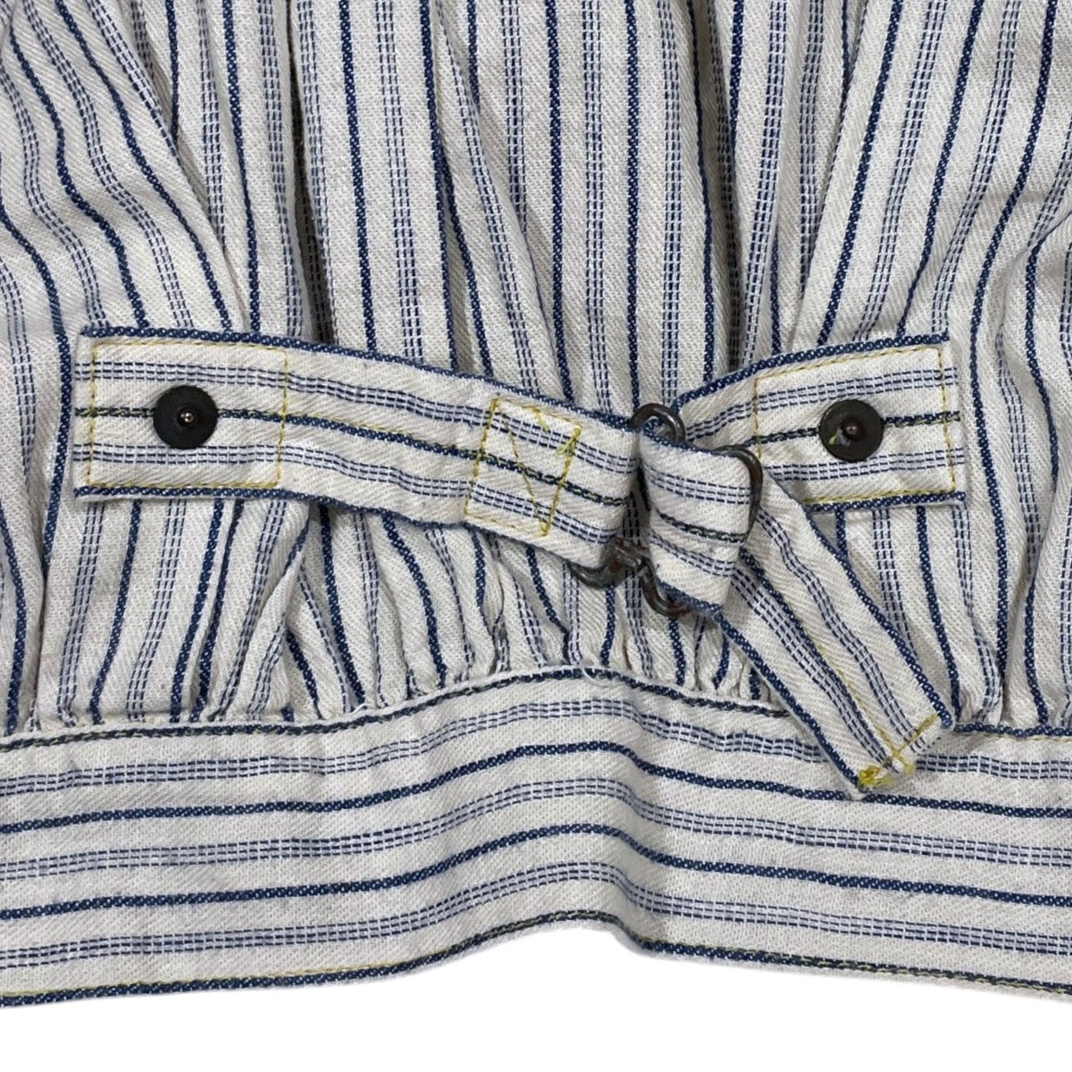 22SS ストライプ柄ジャケット Twill Stripe Gypsy Blouse 1ST JKT ツイルストライプ ジプシーブラウス 1ST JKT EK-1182