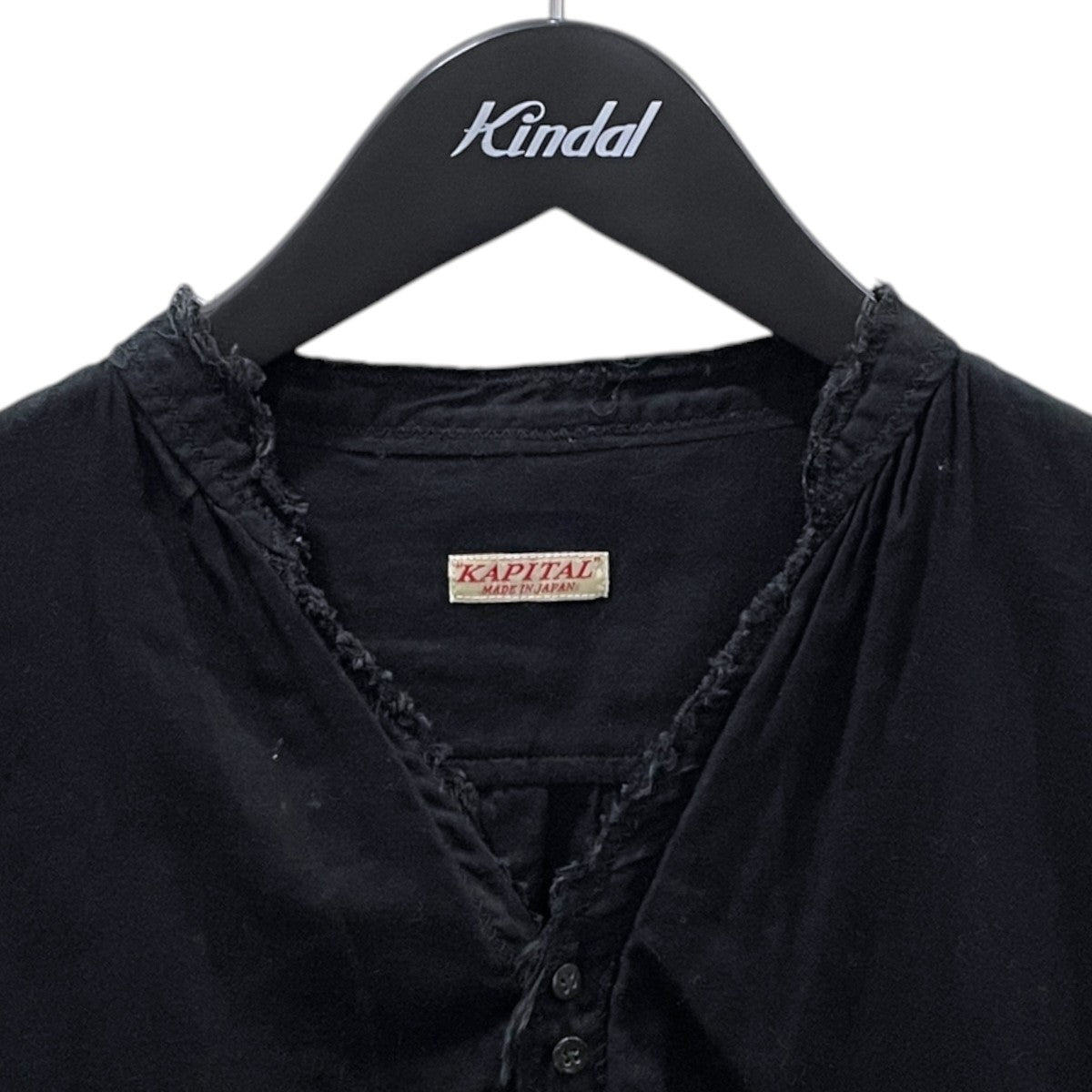 19SS Vネック長袖シャツ Single Layer Gauze SHOKA Shirt 一重ガーゼ SHOKAシャツ K1904LS090