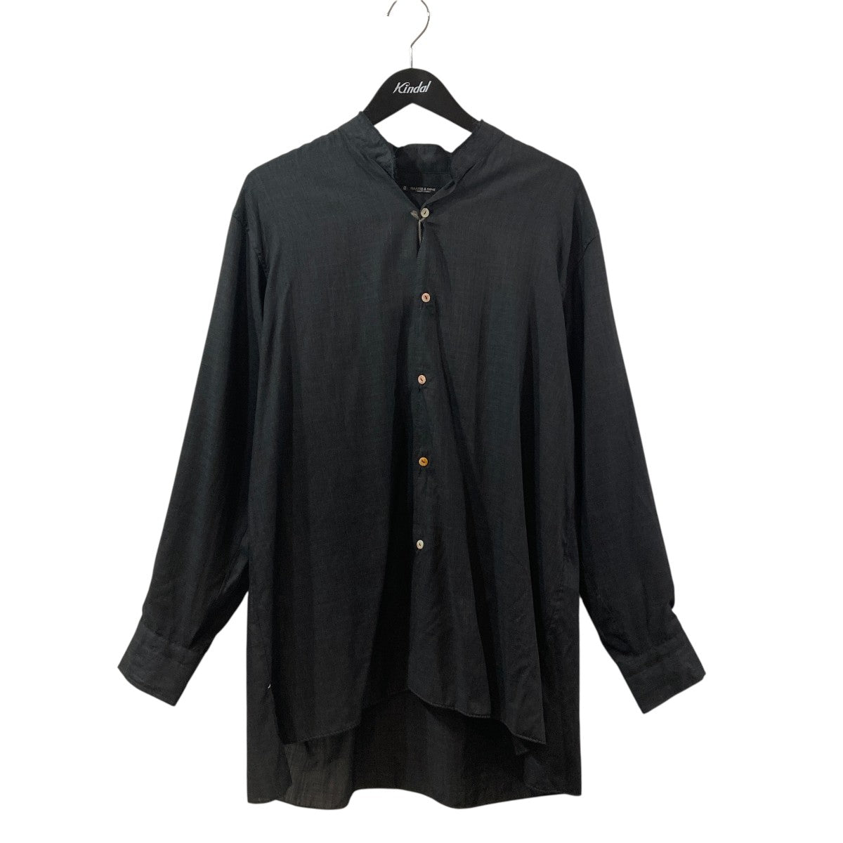 MAATEE＆SONS(マーティーアンドサンズ) 26SSARTI SHIRTS H WOOL長袖