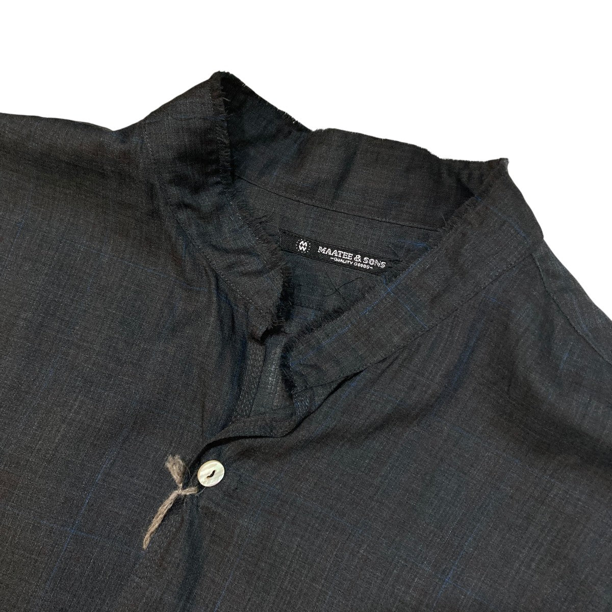 MAATEE＆SONS(マーティーアンドサンズ) 26SSARTI SHIRTS H WOOL長袖