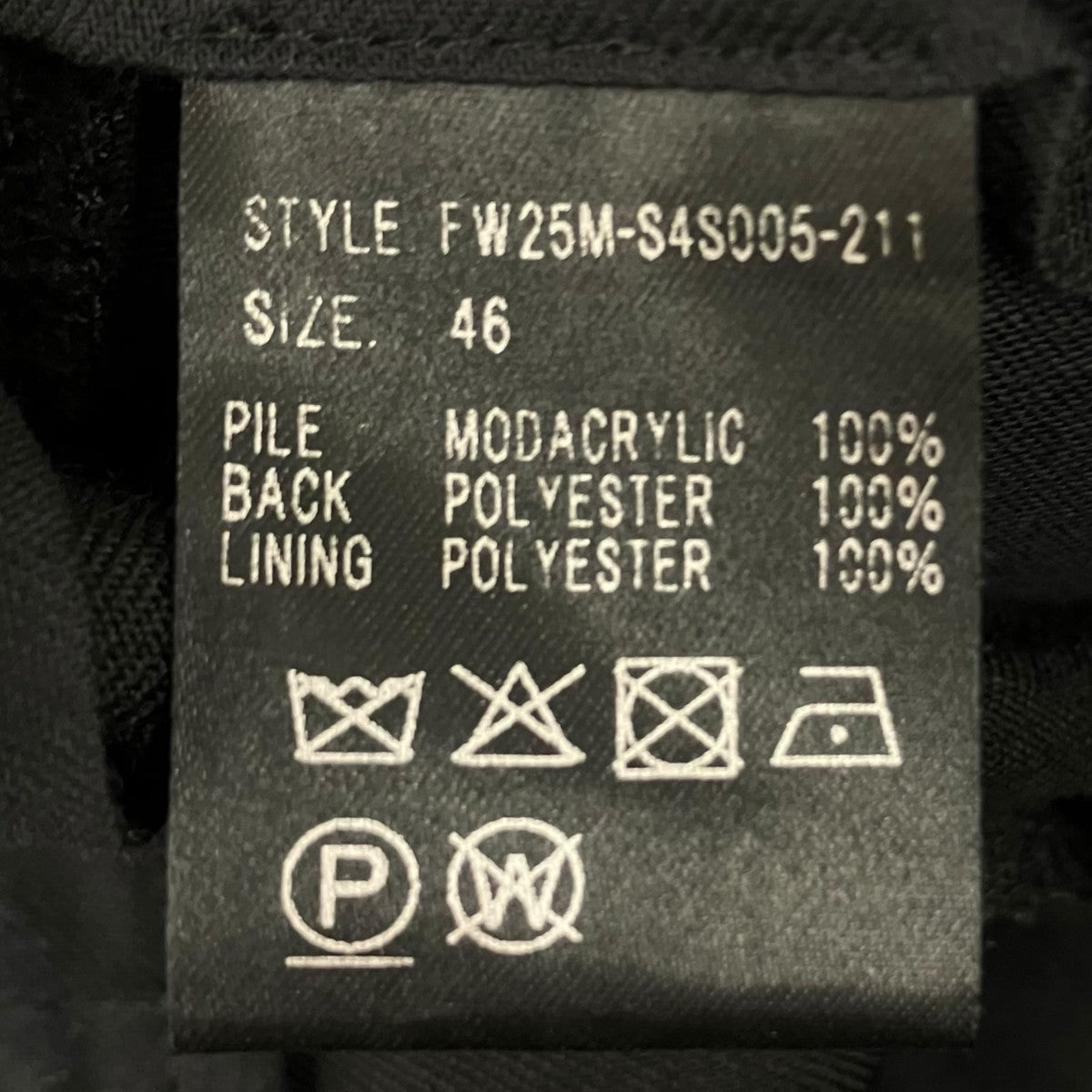 パンツFW25MS4S005