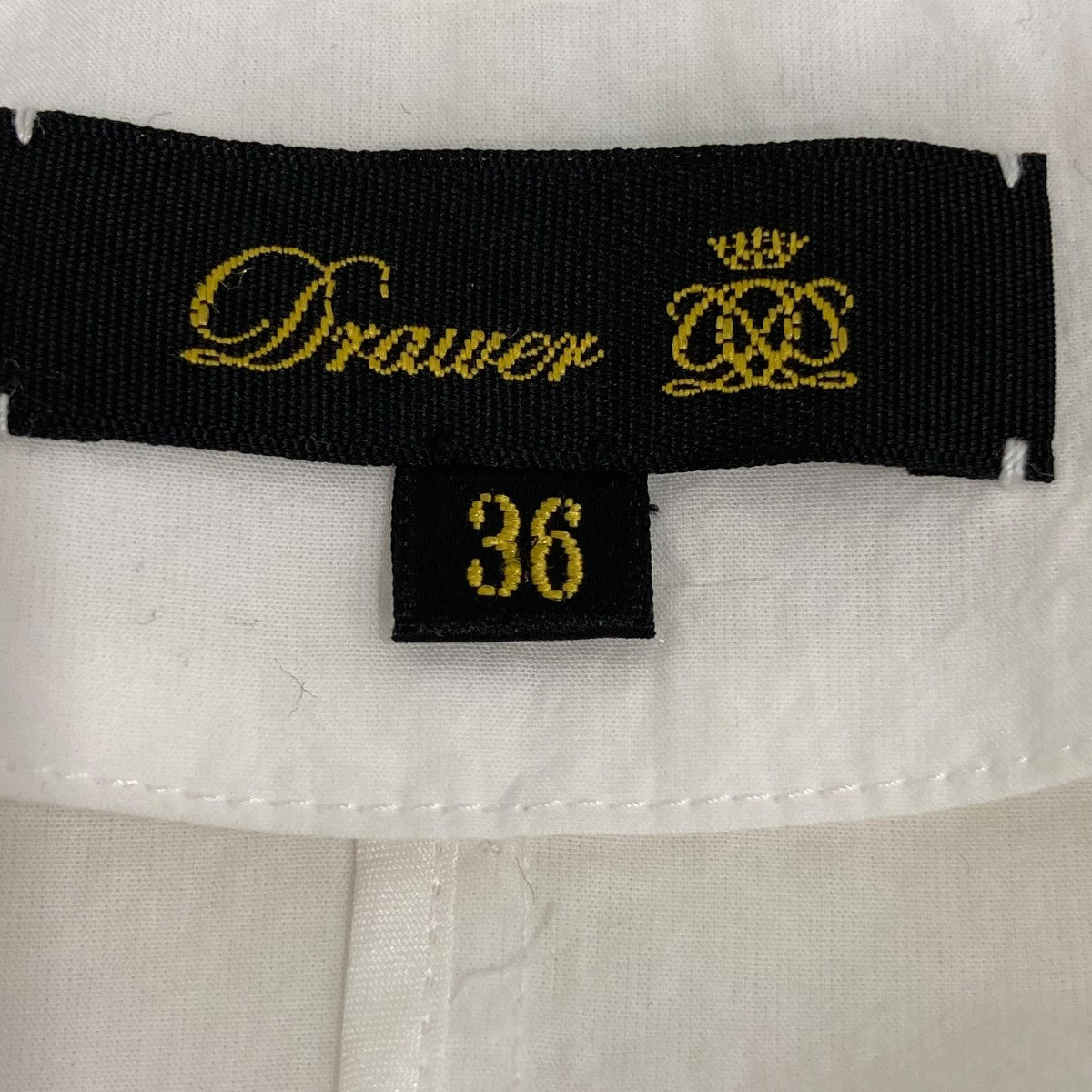 Drawer(ドゥロワー) シャツブラウス65212000040 65212000040 ホワイト