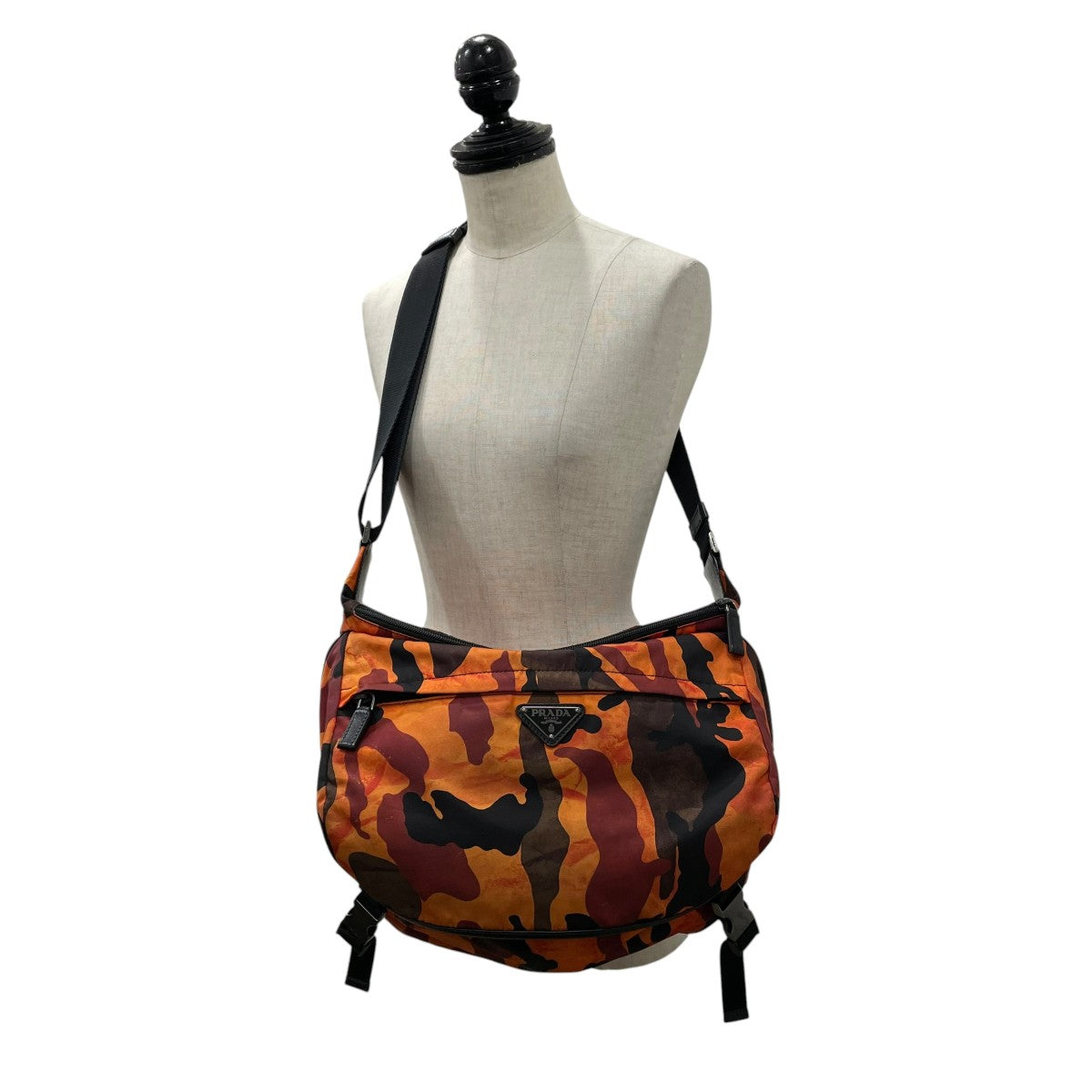 PRADA(プラダ) カモフラショルダーバッグVA0991 VA0991 オレンジ