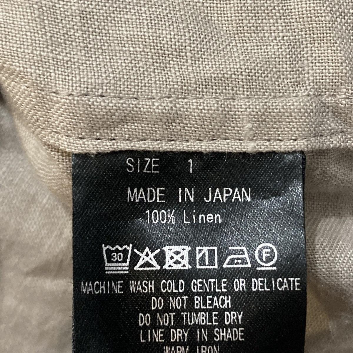 MARKA LINEN TROPICAL CPO SHIRT長袖シャツM25E37SH02C 古着・中古-6枚目のアイテム画像