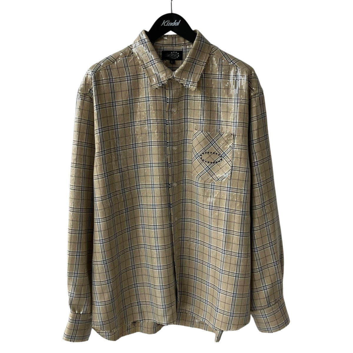 SPANGLE SHIRTSスパンコール長袖シャツ