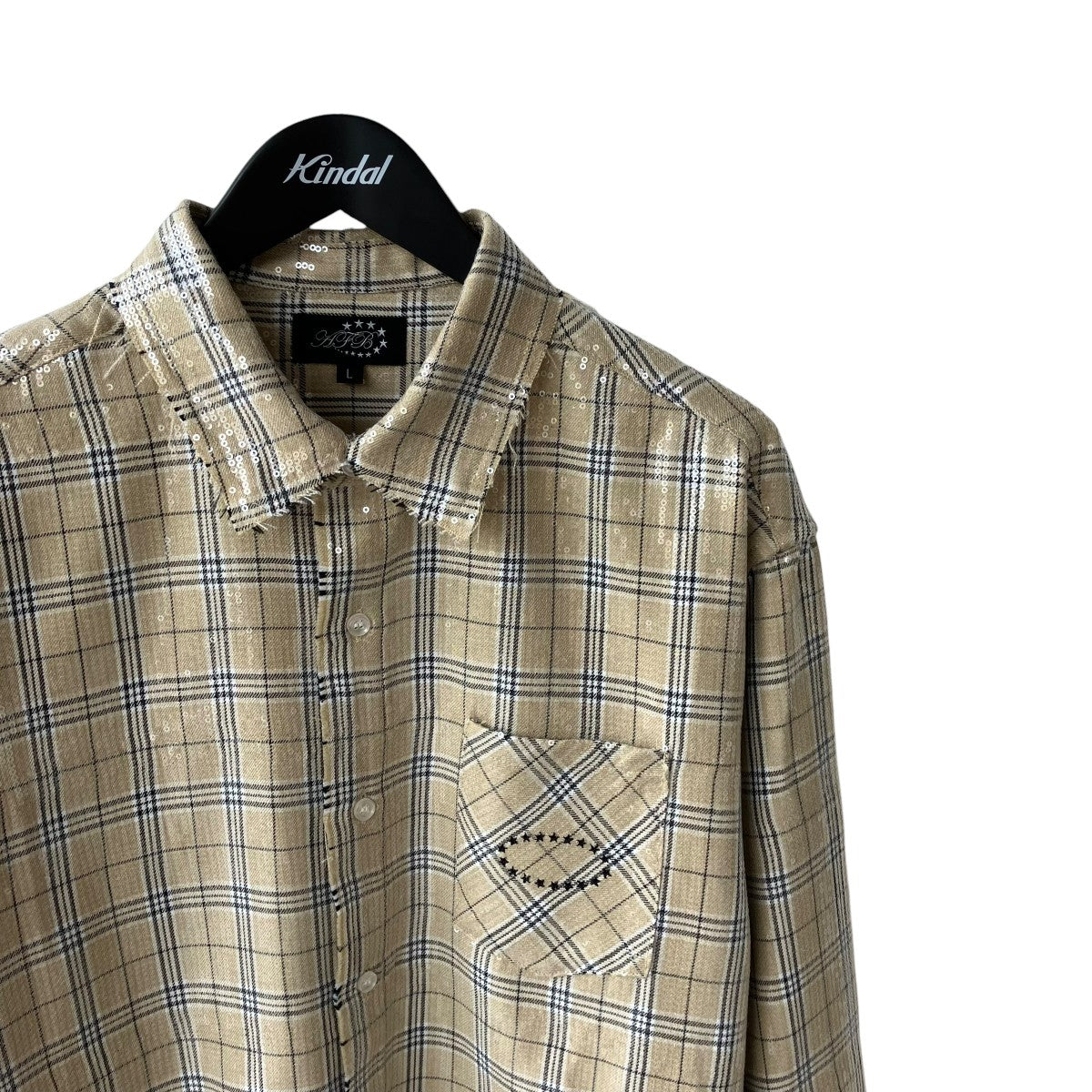 SPANGLE SHIRTSスパンコール長袖シャツ