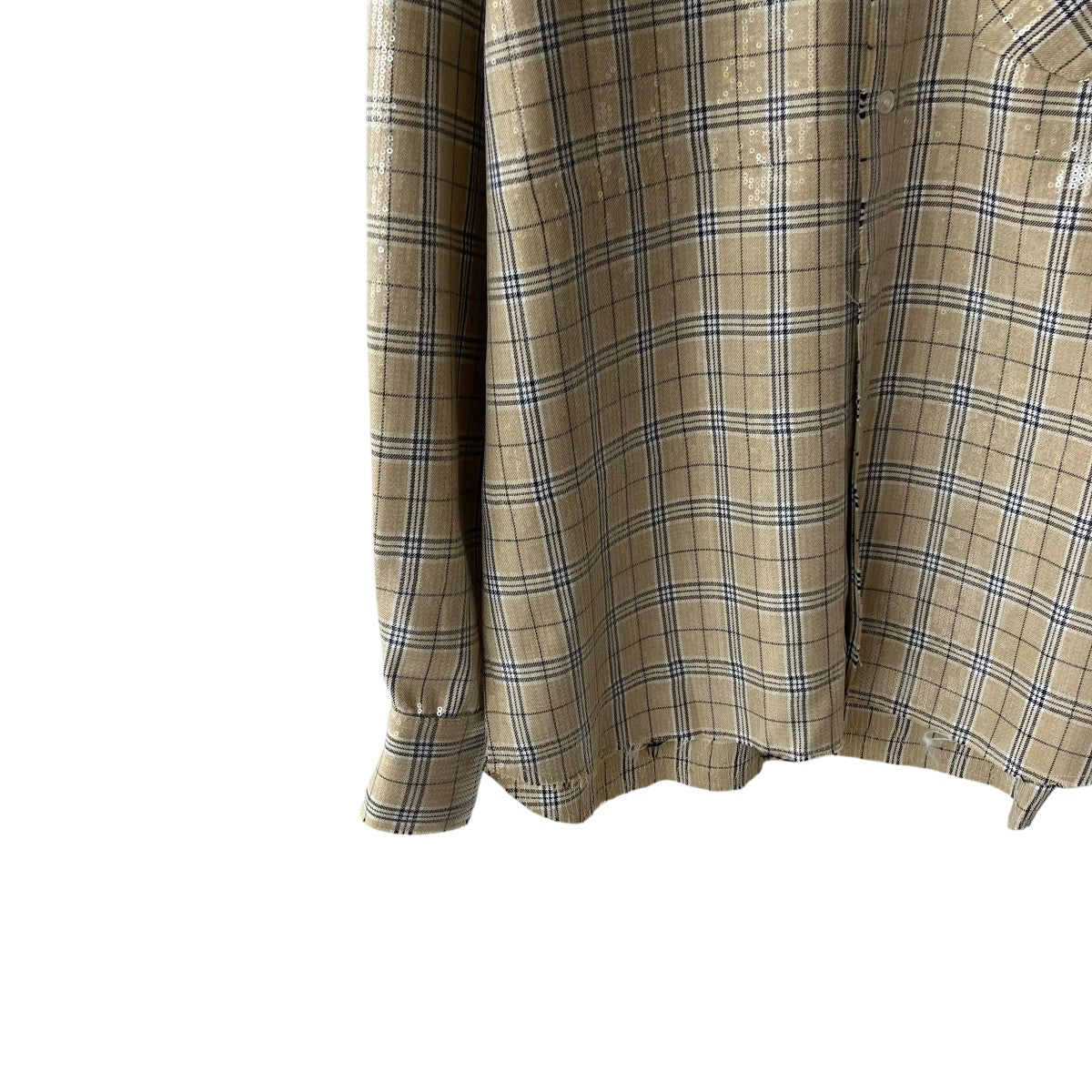SPANGLE SHIRTSスパンコール長袖シャツ