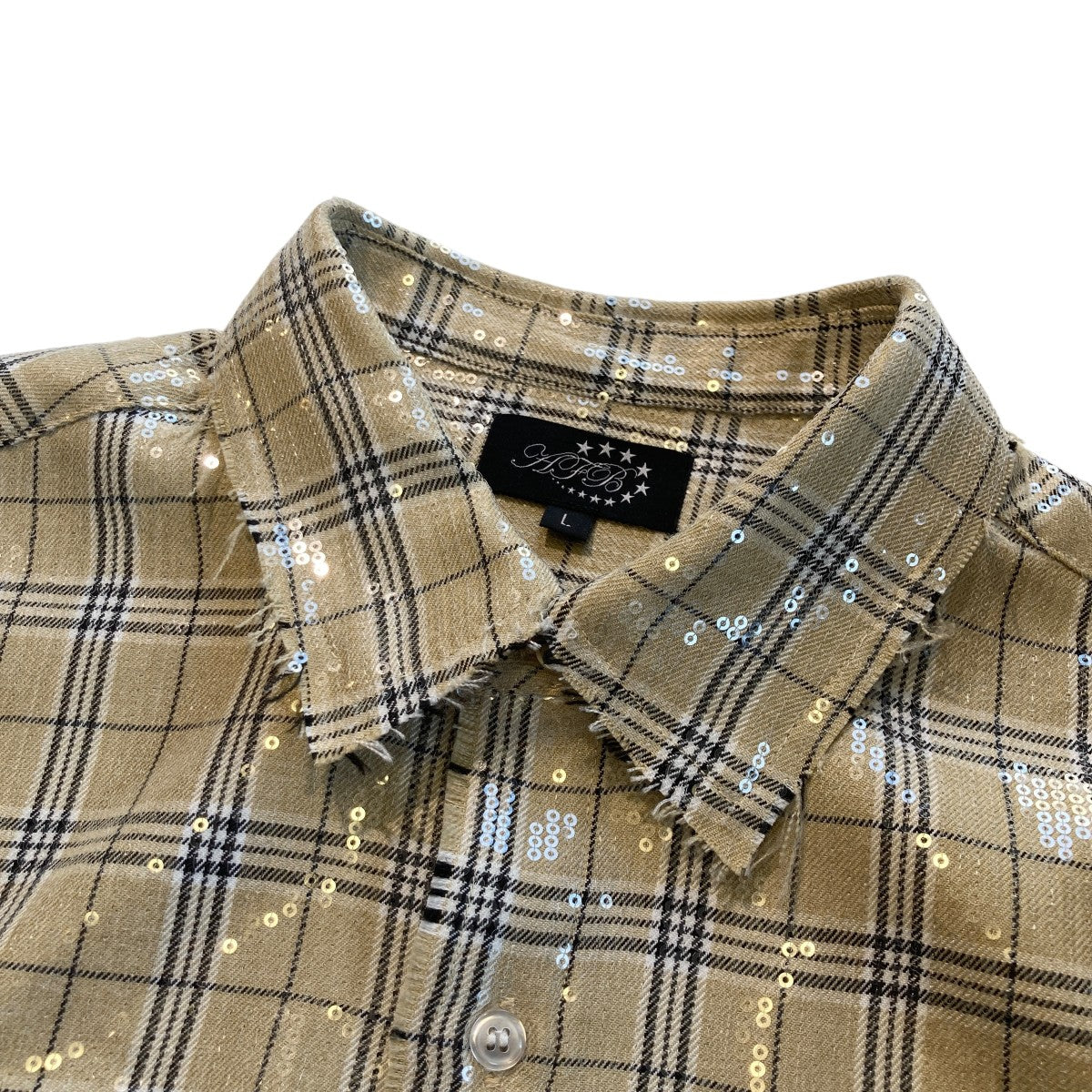 SPANGLE SHIRTSスパンコール長袖シャツ
