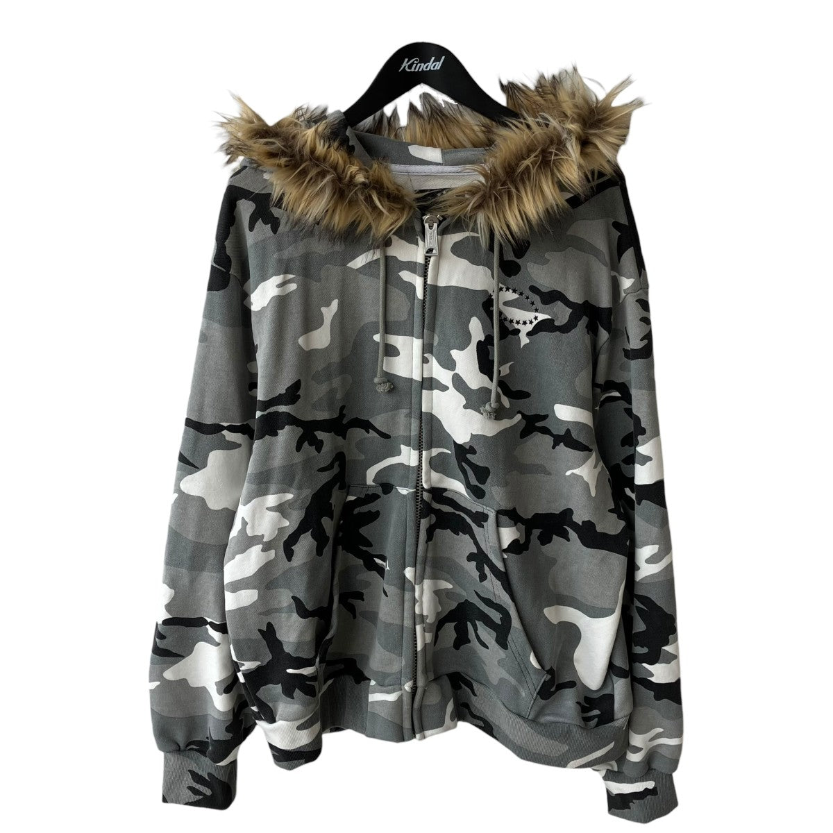 FUR ZIP HOODIEジップパーカー