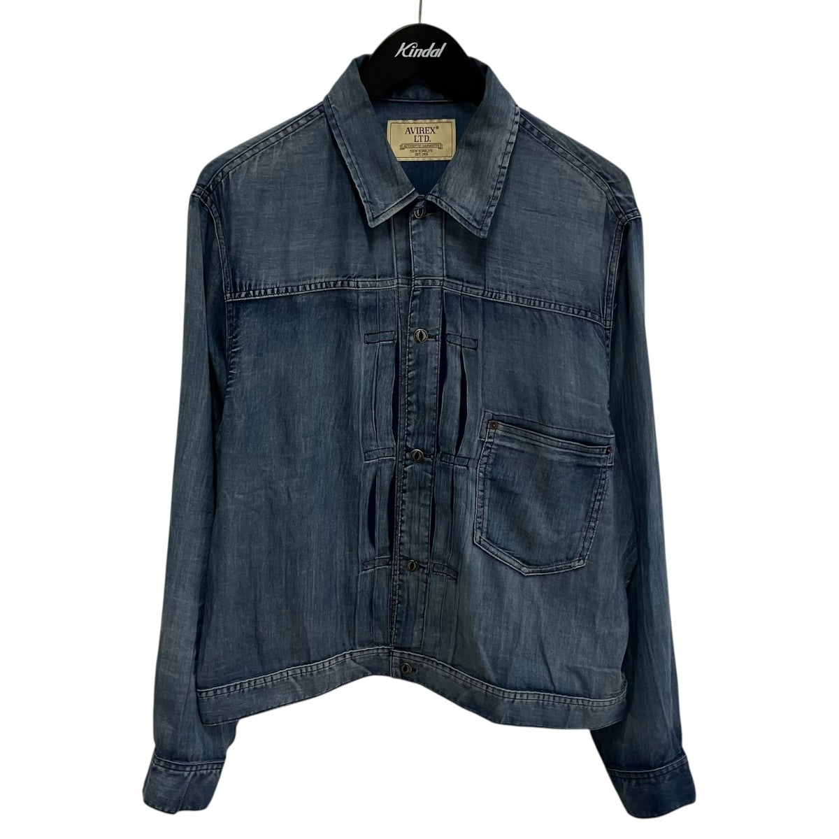 WIND THROUGH DENIM JAKET長袖シャツ783-6152008
