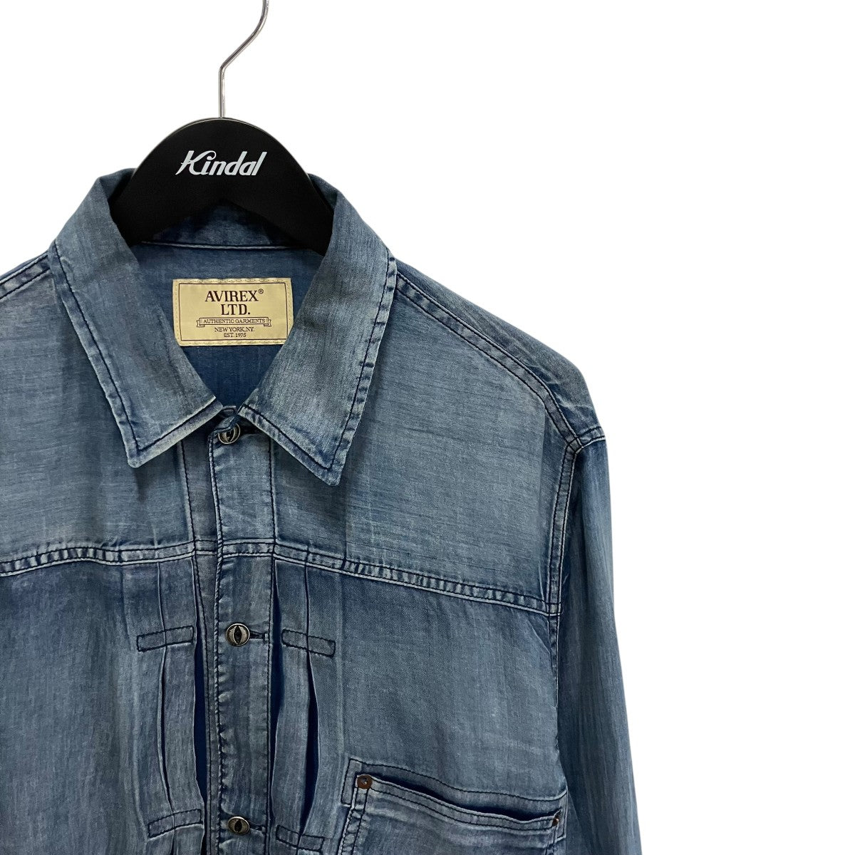 WIND THROUGH DENIM JAKET長袖シャツ783-6152008