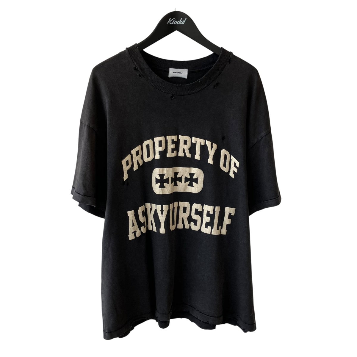 ダメージ加工Tシャツ