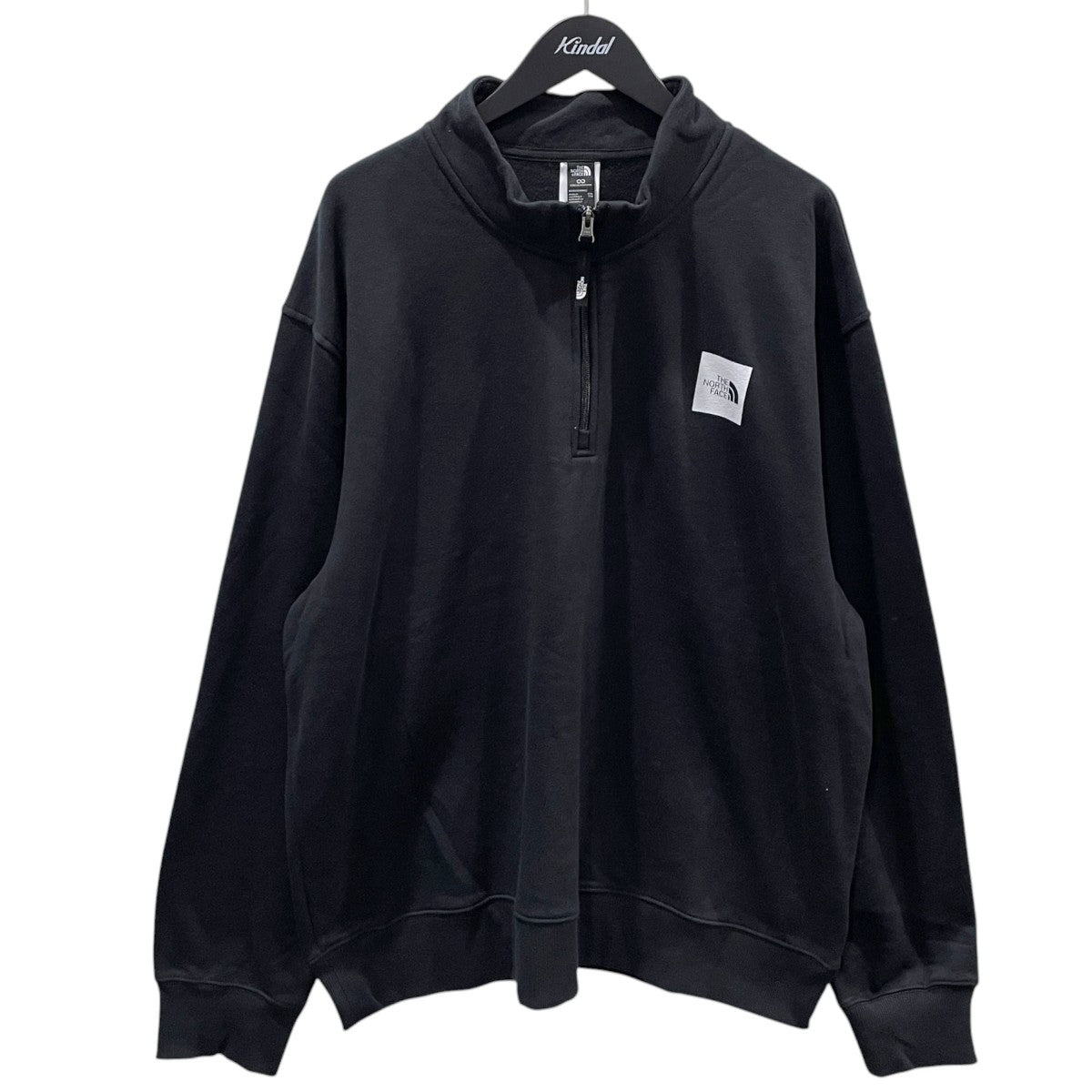 THE NORTH FACE 25SS 裏起毛ハーフジップスウェットトレーナー Box Half Dome 1／4 Zip ボックス ハーフドーム クォータージップ A8B7C 古着・中古-1枚目のアイテム画像