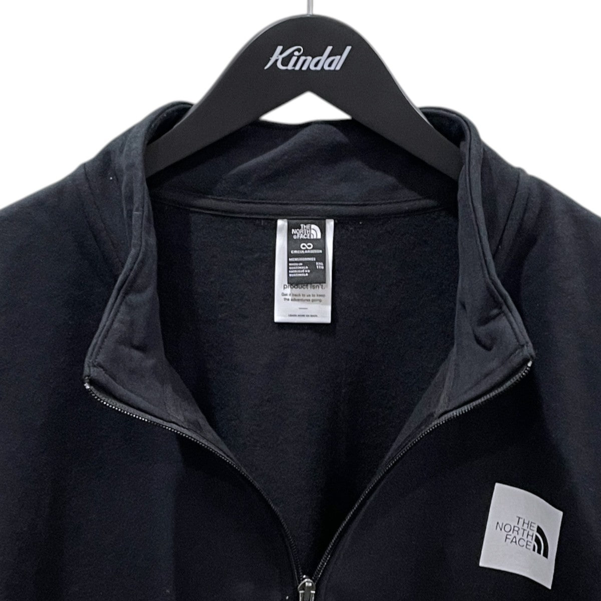 THE NORTH FACE 25SS 裏起毛ハーフジップスウェットトレーナー Box Half Dome 1／4 Zip ボックス ハーフドーム クォータージップ A8B7C 古着・中古-3枚目のアイテム画像
