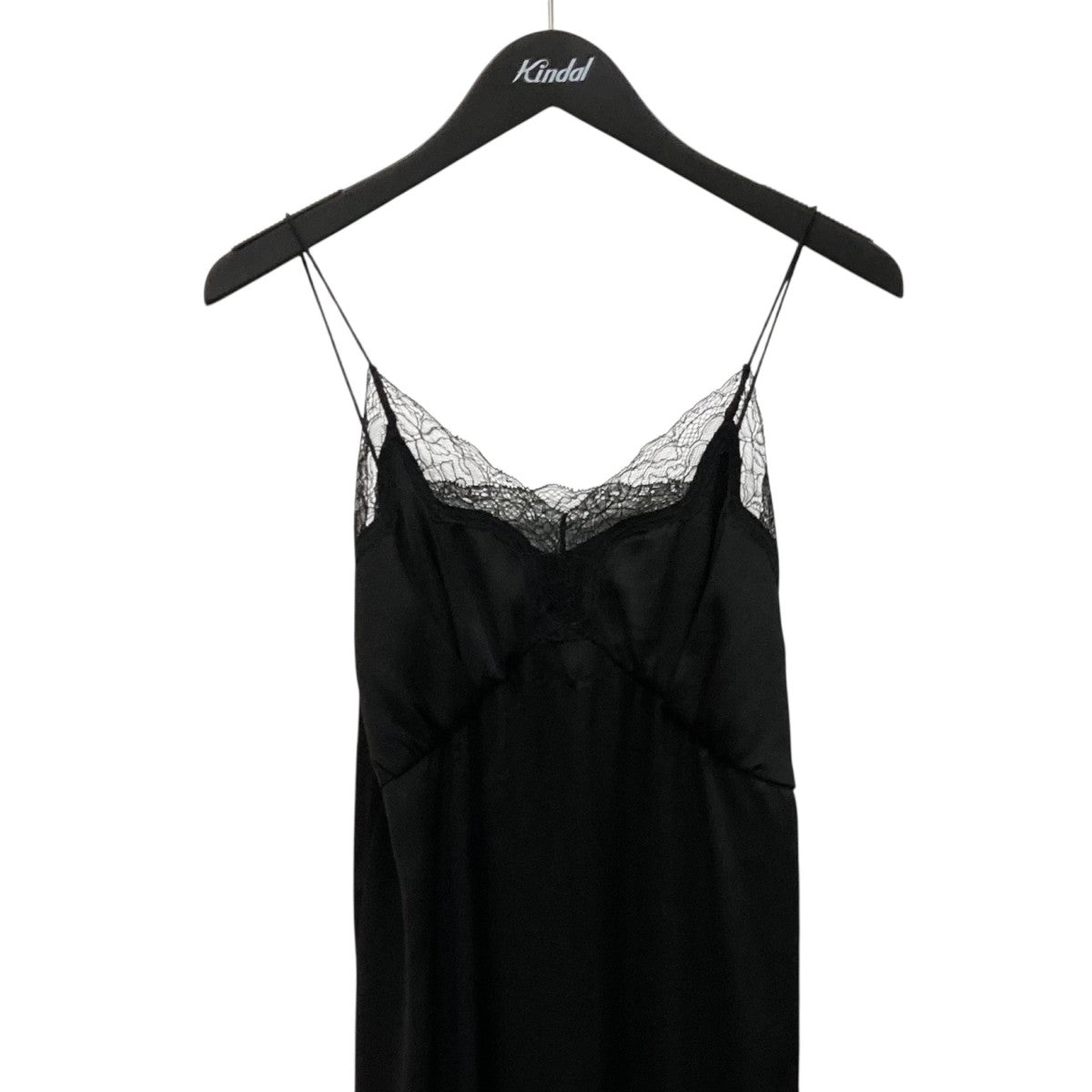 Satin Lace Dressキャミソールワンピース12610317