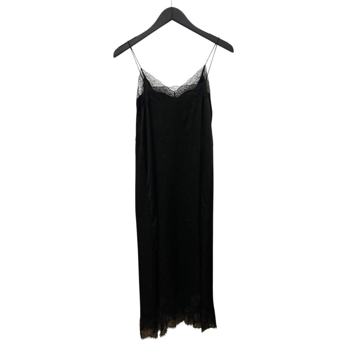 Satin Lace Dressキャミソールワンピース12610317