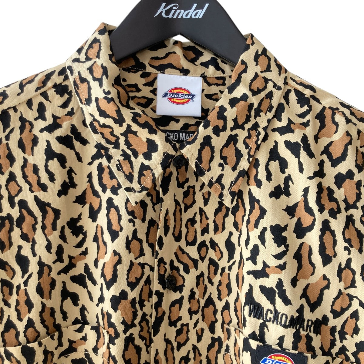 26SSDICKIES   LEOPARD WORK SHIRT半袖シャツ26SS-WMS-DC02