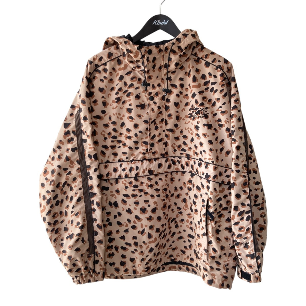 LEOPARD ANORAK JACKET総柄マウンテンパーカー