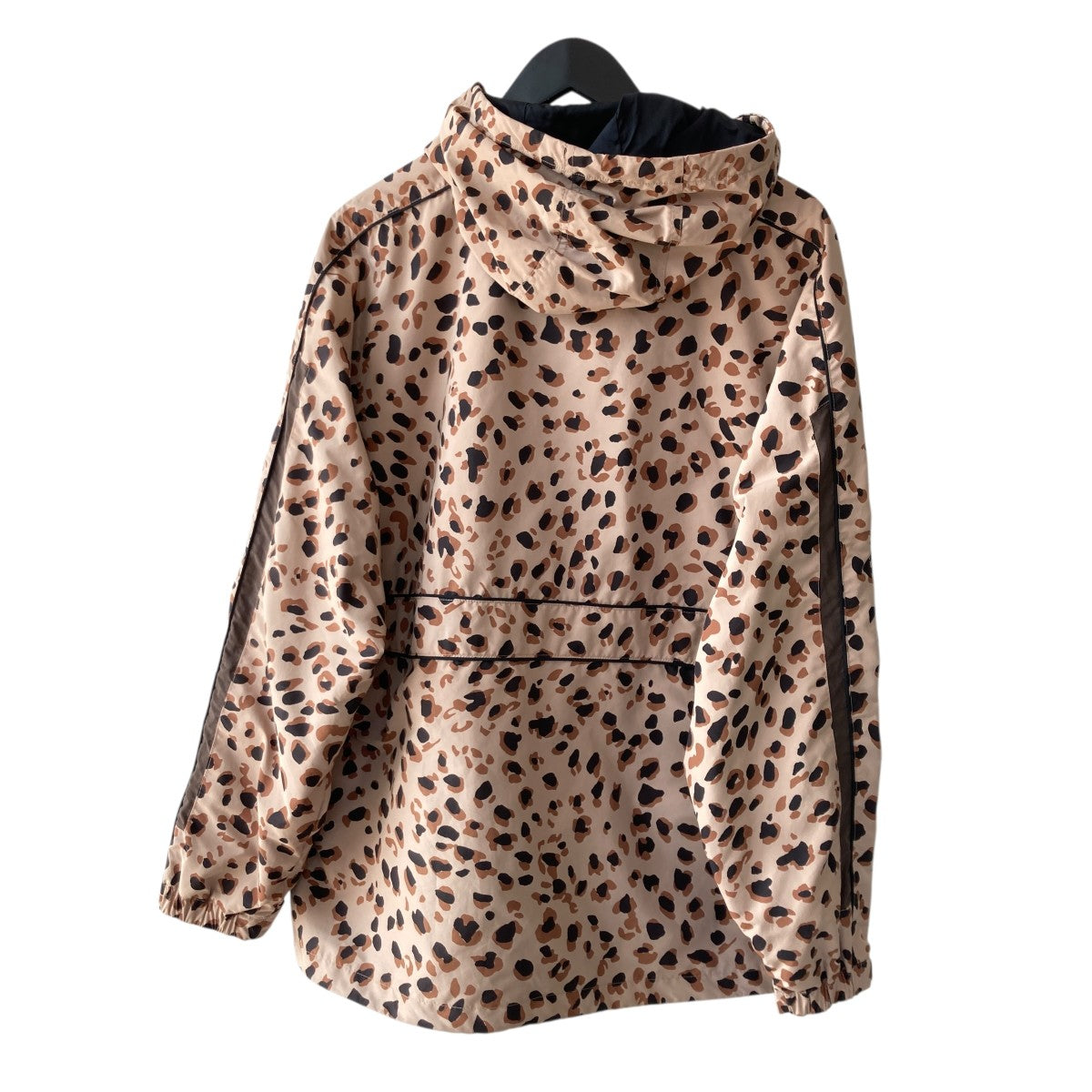 LEOPARD ANORAK JACKET総柄マウンテンパーカー