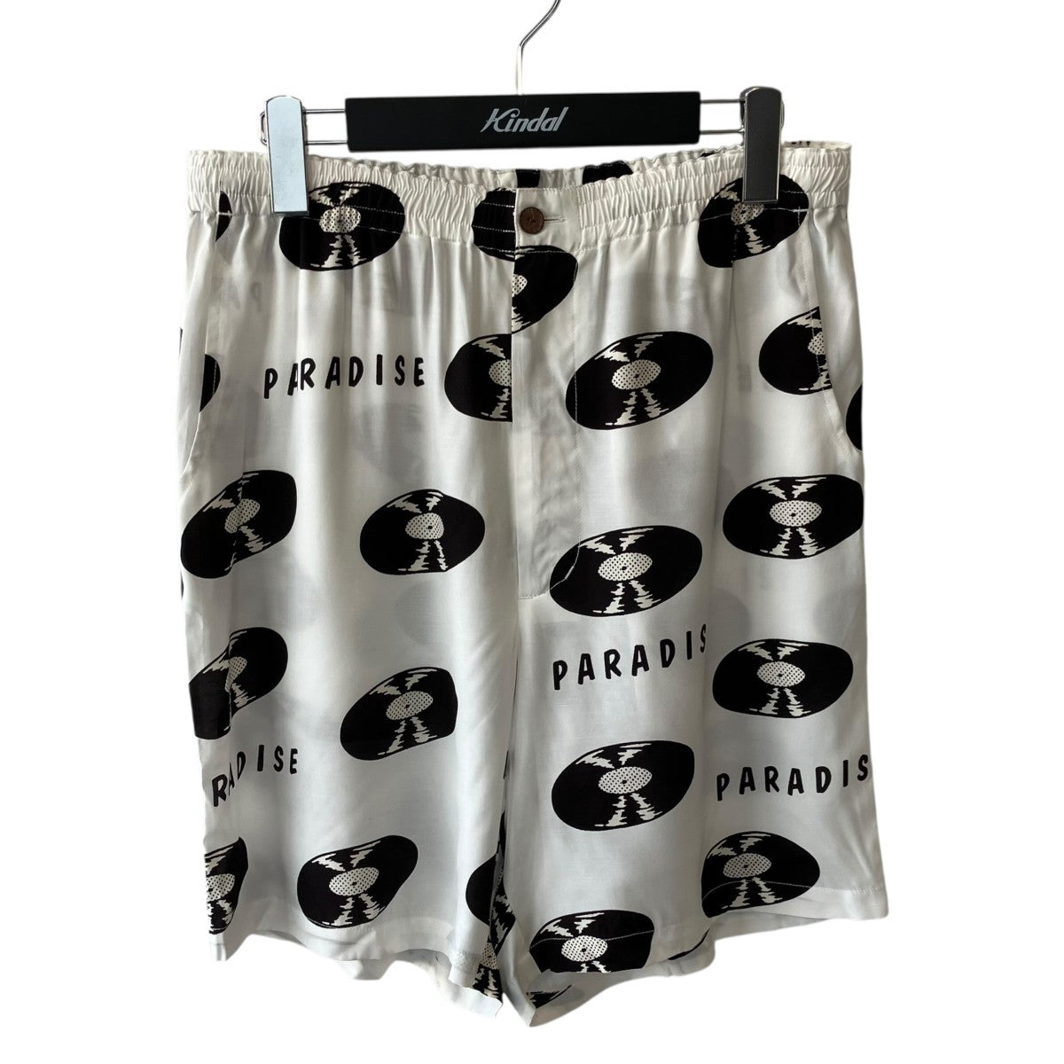 RECORDS HAWAIIAN SHORTSハーフパンツ