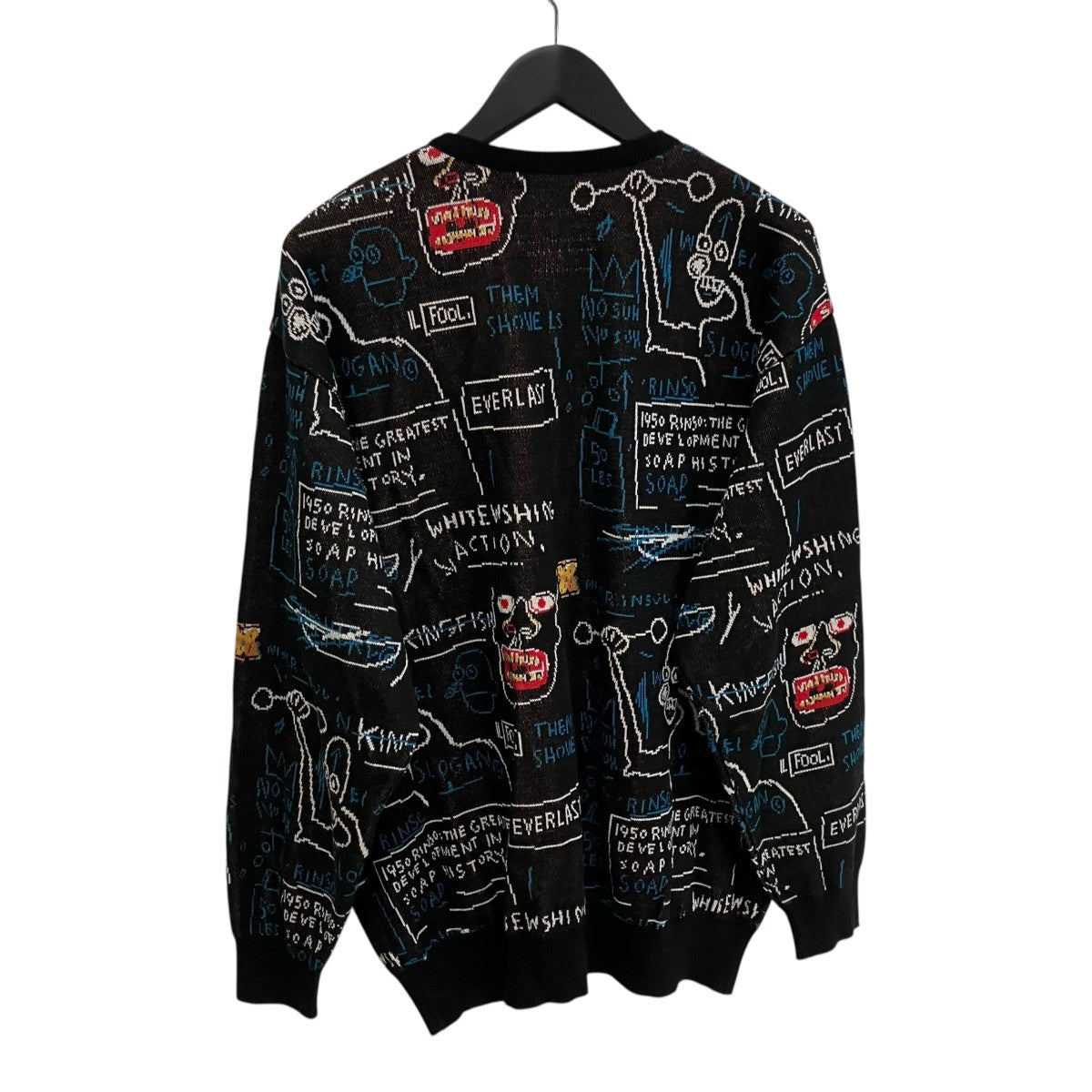 WACKO MARIA(ワコマリア) JEAN-MICHEL BASQUIAT JACQUARD KNIT