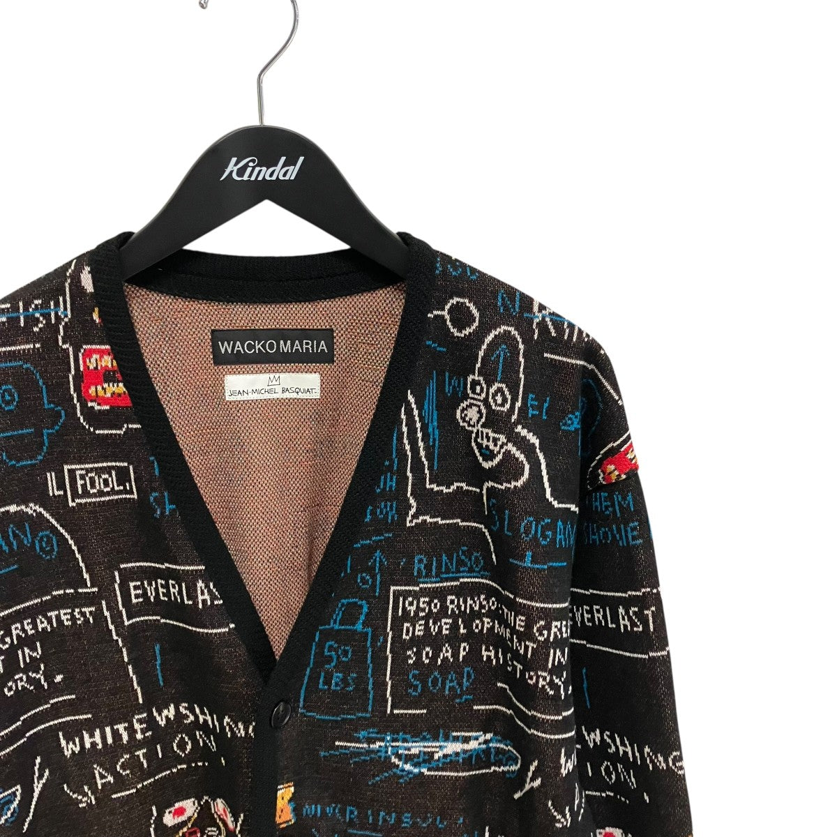 WACKO MARIA(ワコマリア) JEAN-MICHEL BASQUIAT JACQUARD KNIT