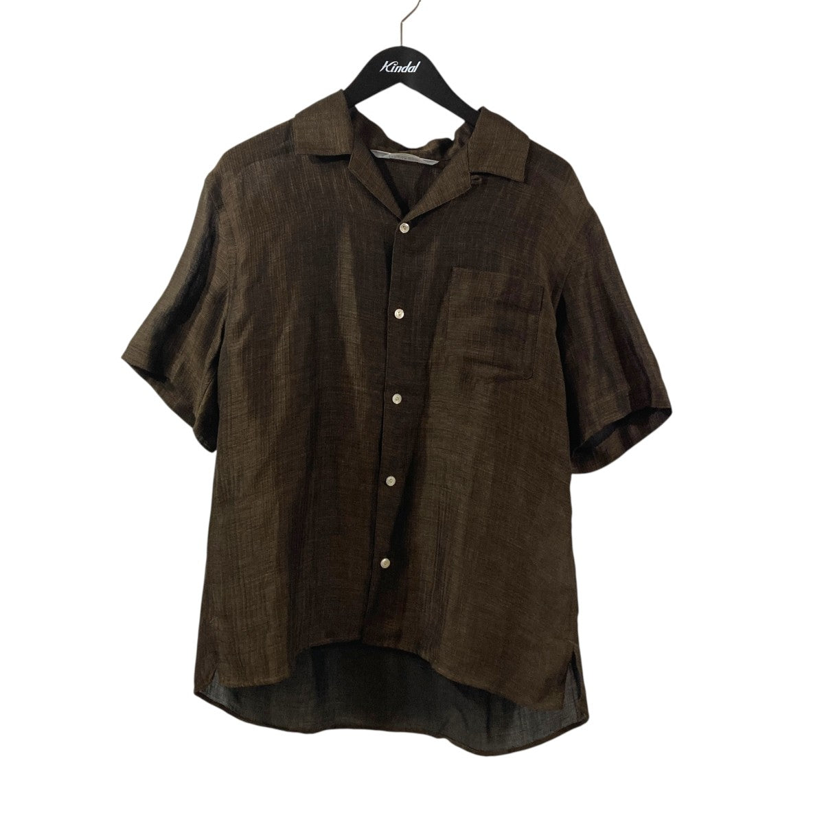 Rayon ＆ Linen Sheer Shirt半袖シャツOFH010SH32