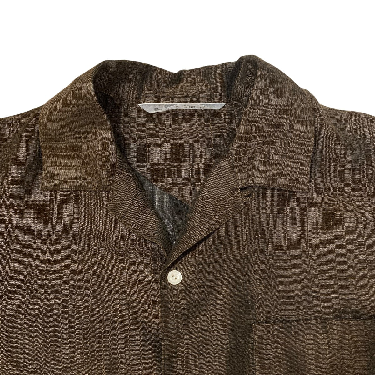 Rayon ＆ Linen Sheer Shirt半袖シャツOFH010SH32