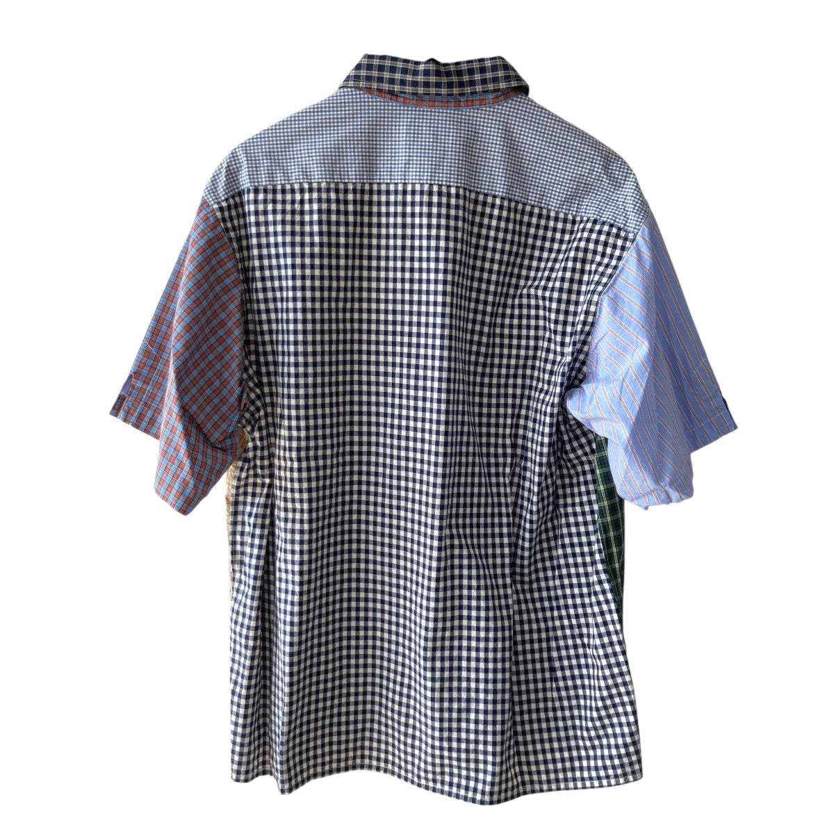 CRAZY CHECK SHIRTチェック半袖シャツHM31SH002
