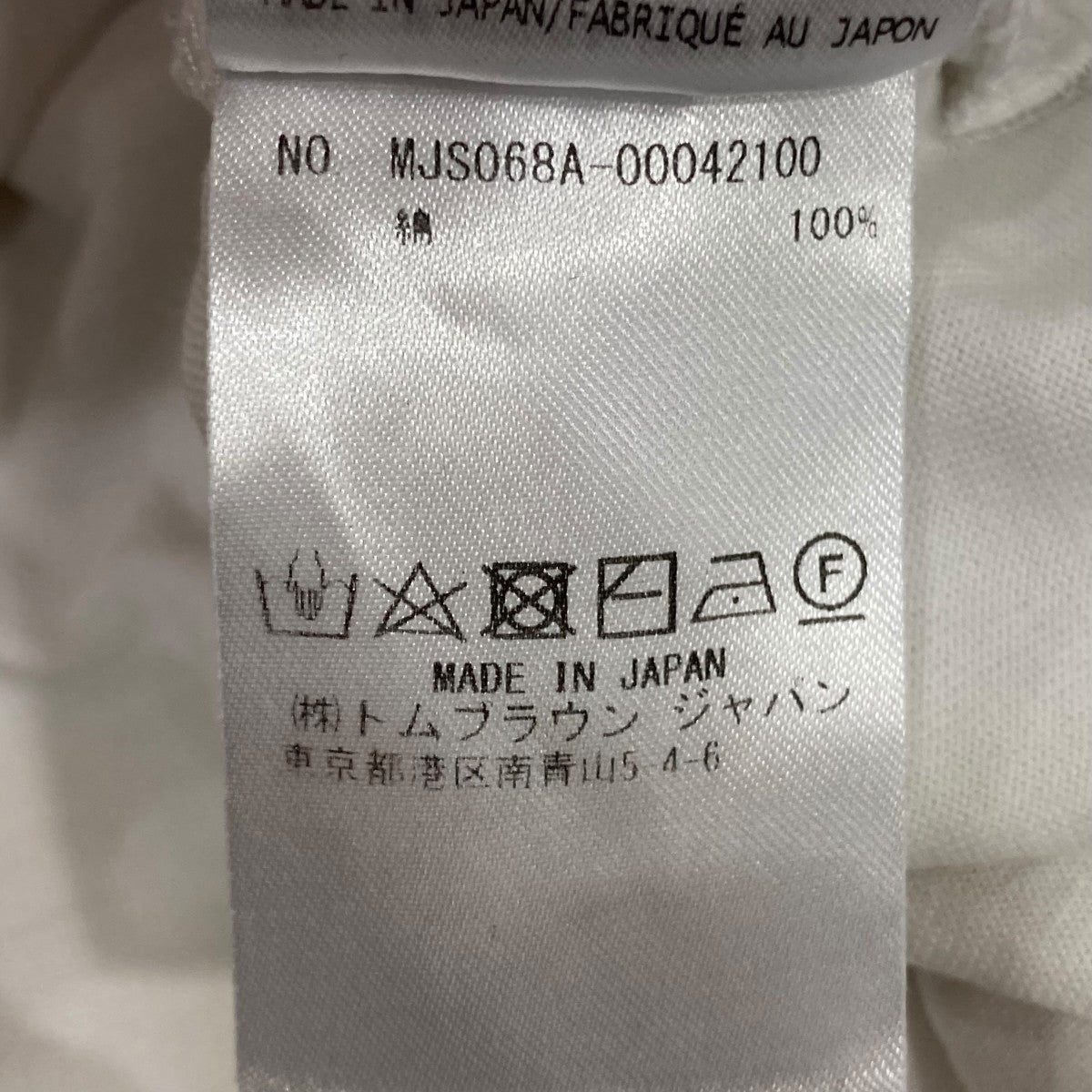 長袖TシャツMJS068A00042100