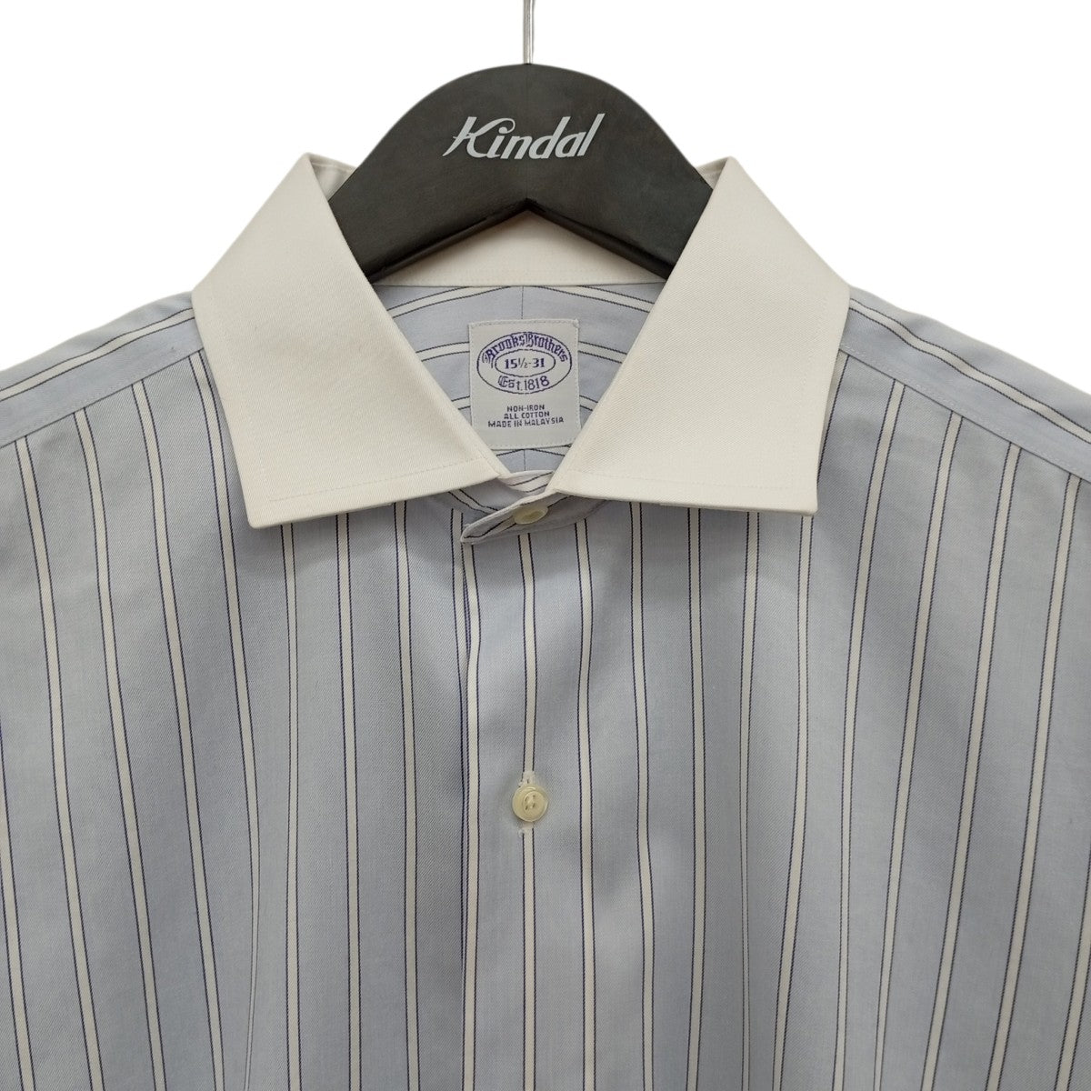 BROOKS BROTHERS ストライプシャツ 古着・中古-7枚目のアイテム画像