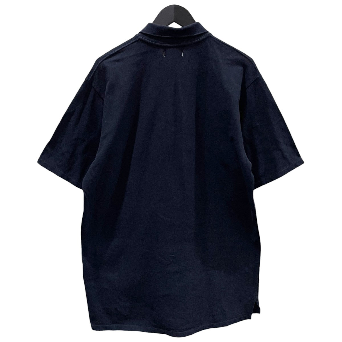 25SS 鹿の子半袖ポロシャツ OFFICER S／S POLO SHIRT COTTON PIQUE OVERDYED NN-C4606