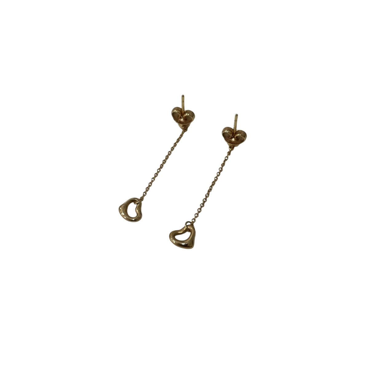 極美品✨ティファニー❤️バイザヤードオープンハート ダイヤドロップピアス 箱保存袋 Tiffany ＆ Co．(ティファニー) ダイヤモンド バイ ザ ヤード オープン